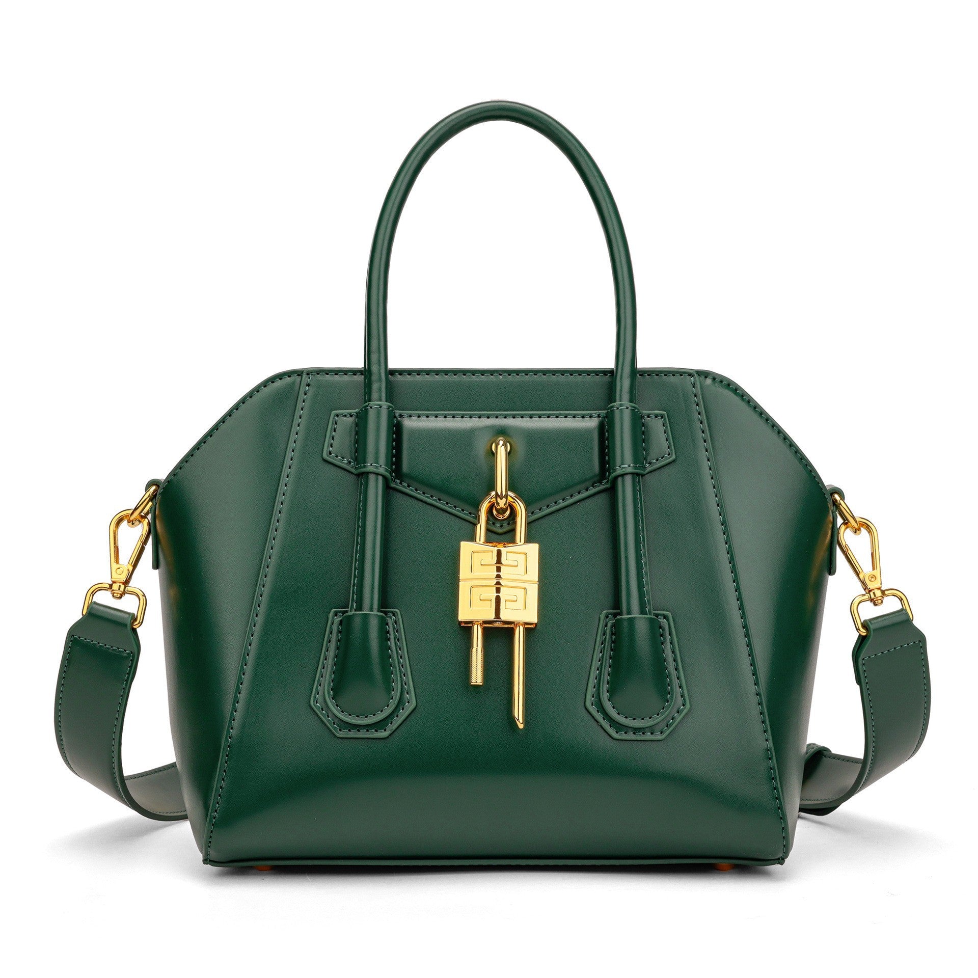 Séraphine Structured Lock Top Handle Bag WT56