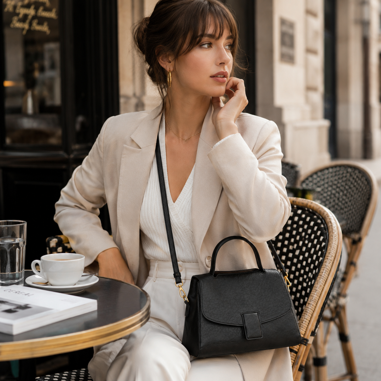 Siena Structured Top Handle Bag CZ275