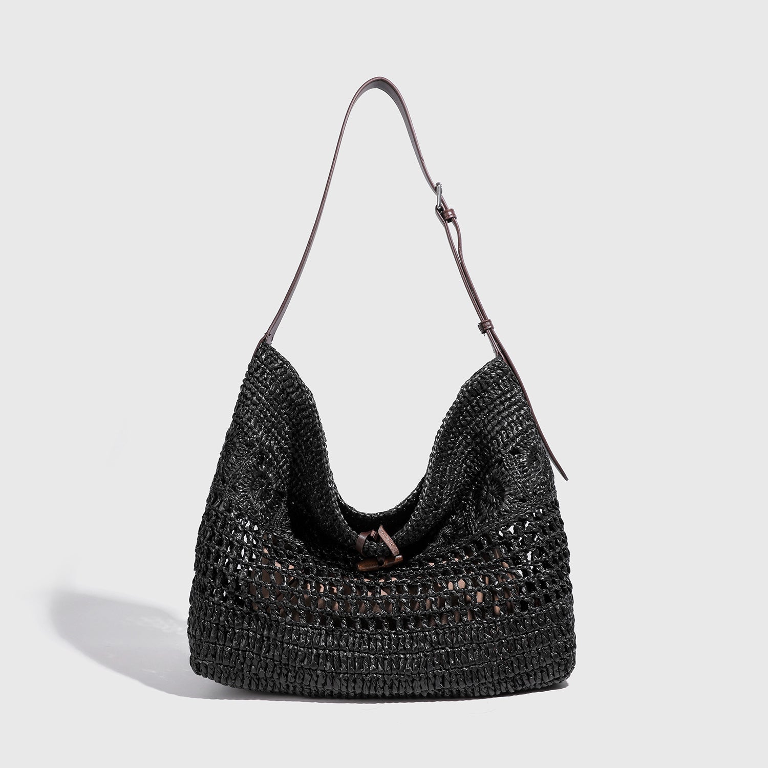 Solana Woven Hobo Shoulder Bag CT56