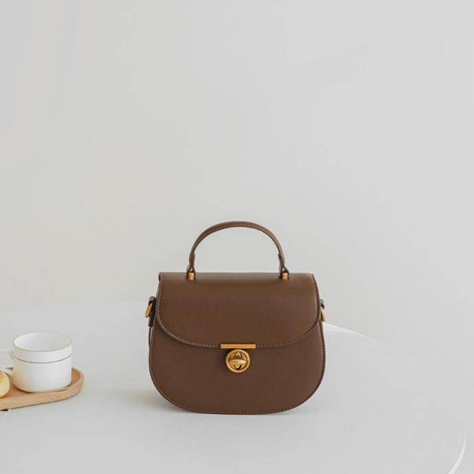 Solène Noir Mini Top Handle Bag CW45