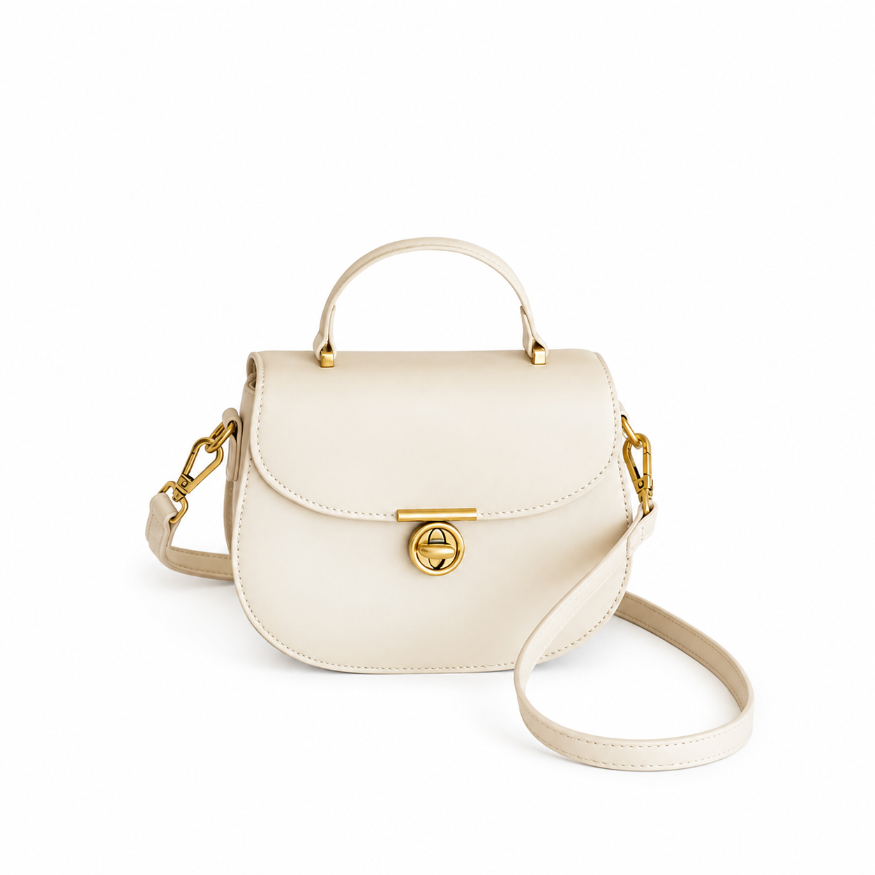 Solène Noir Mini Top Handle Bag CW45