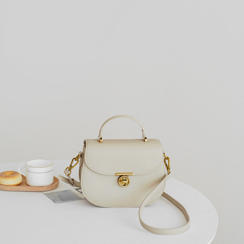Solène Noir Mini Top Handle Bag CW45
