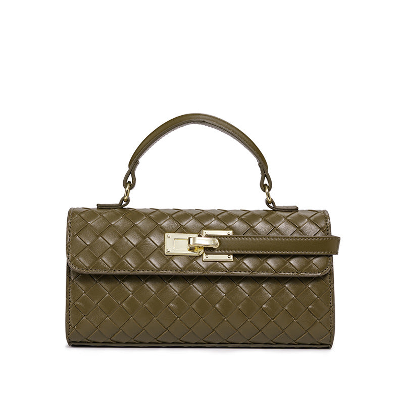 Vivienne Woven Top Handle Bag CT61