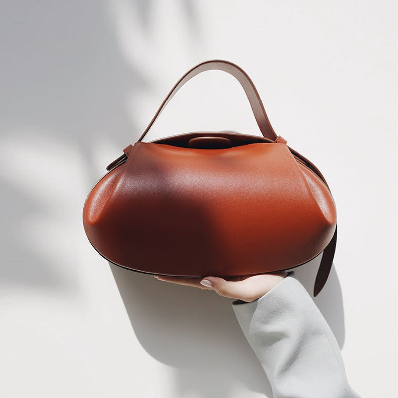 Solenne Sculpted Handle Bag RT56