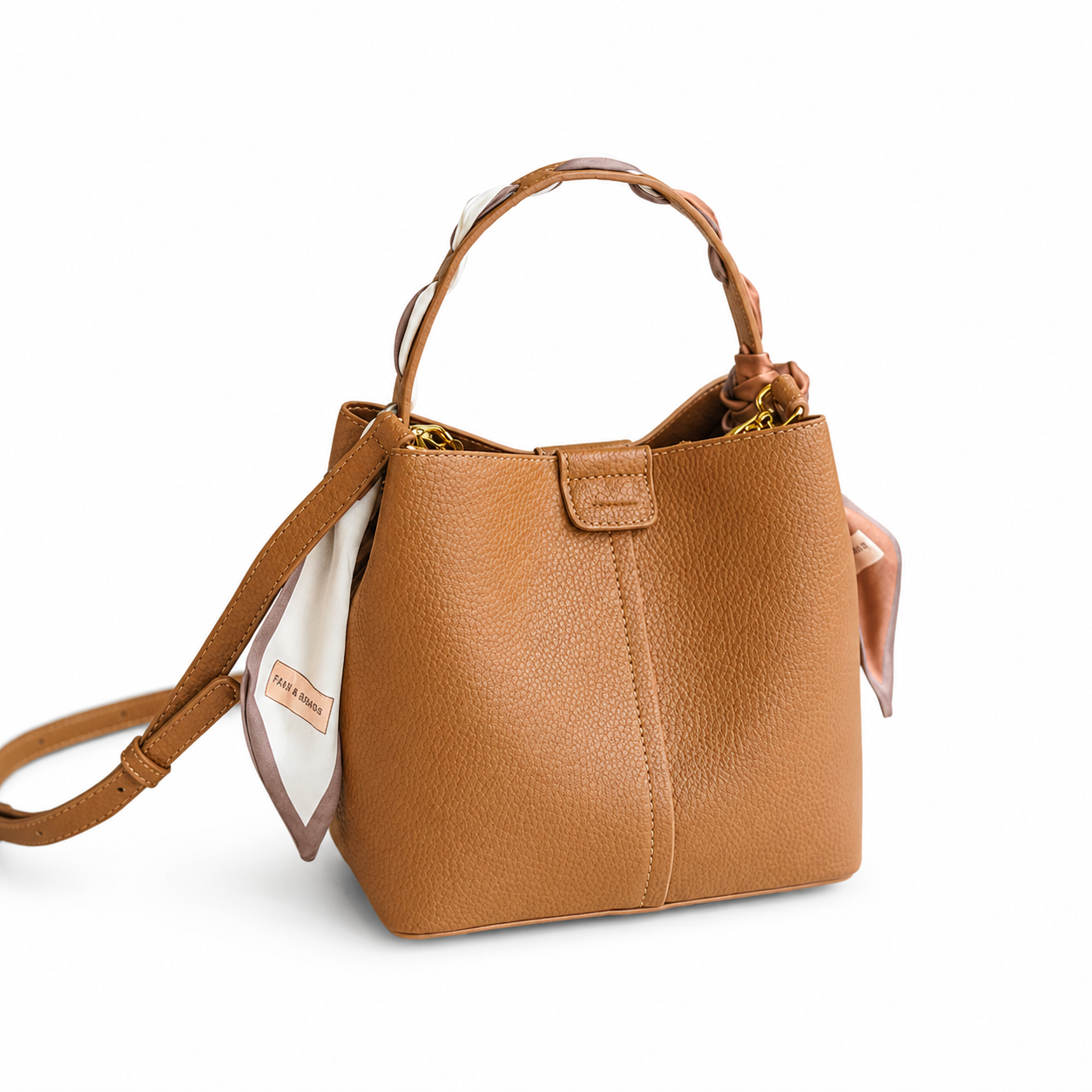 Amelie Ivory Mini Top Handle Bag CW30