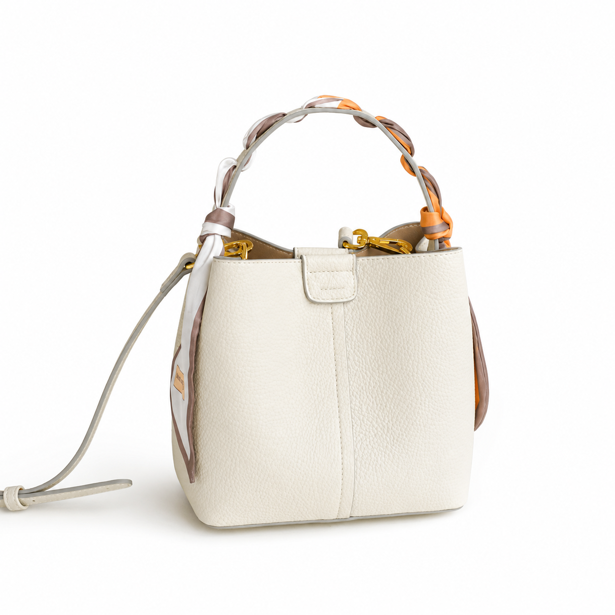 Amelie Ivory Mini Top Handle Bag CW30