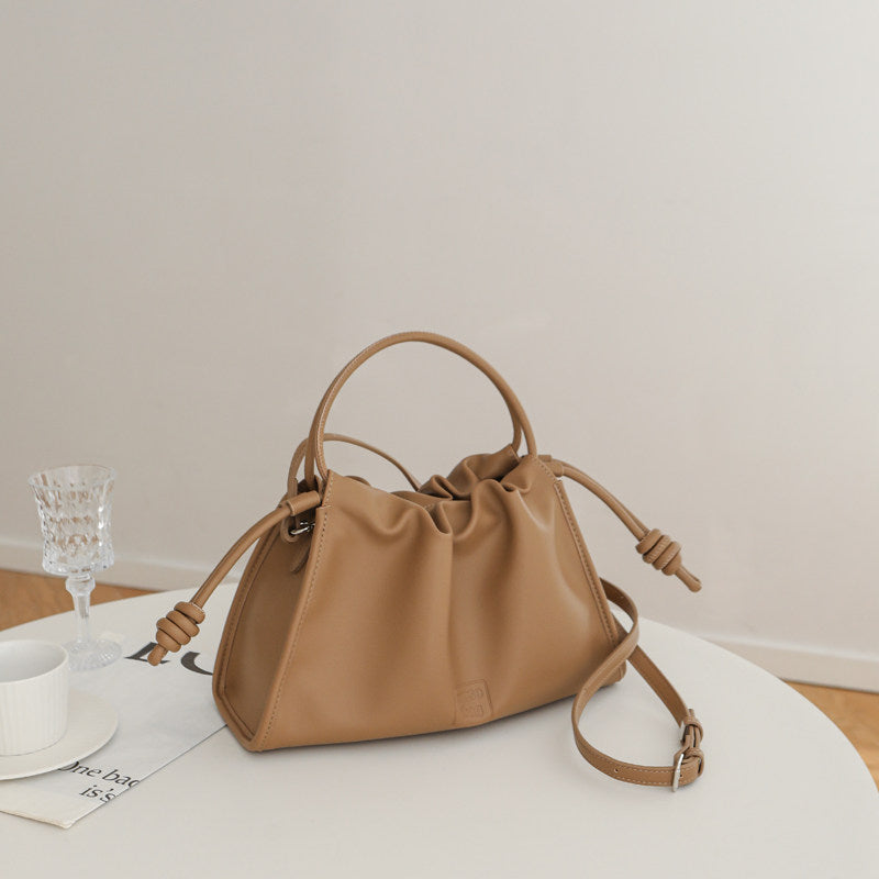 Amélie Ruched Top Handle Bag CM86