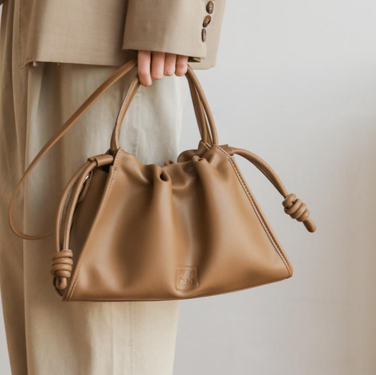 Amélie Ruched Top Handle Bag CM86
