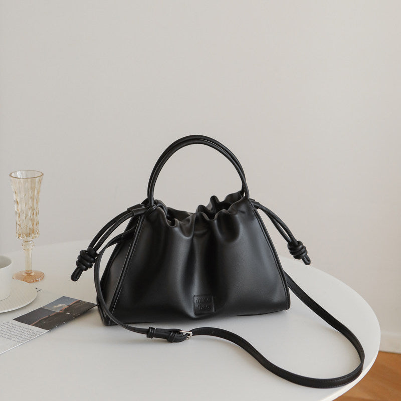 Amélie Ruched Top Handle Bag CM86