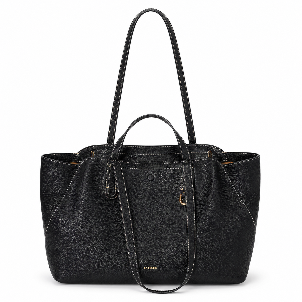 Aurelia Full-Grain Leather Tote Bag TG22