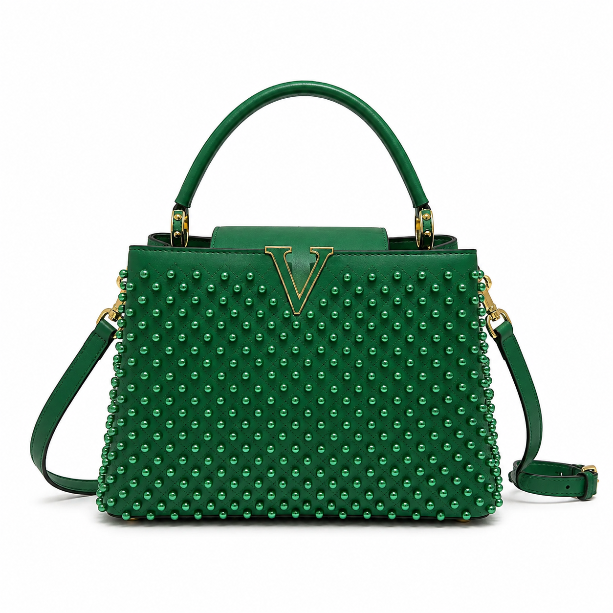 Aurélie Embellished Top Handle Bag CW25