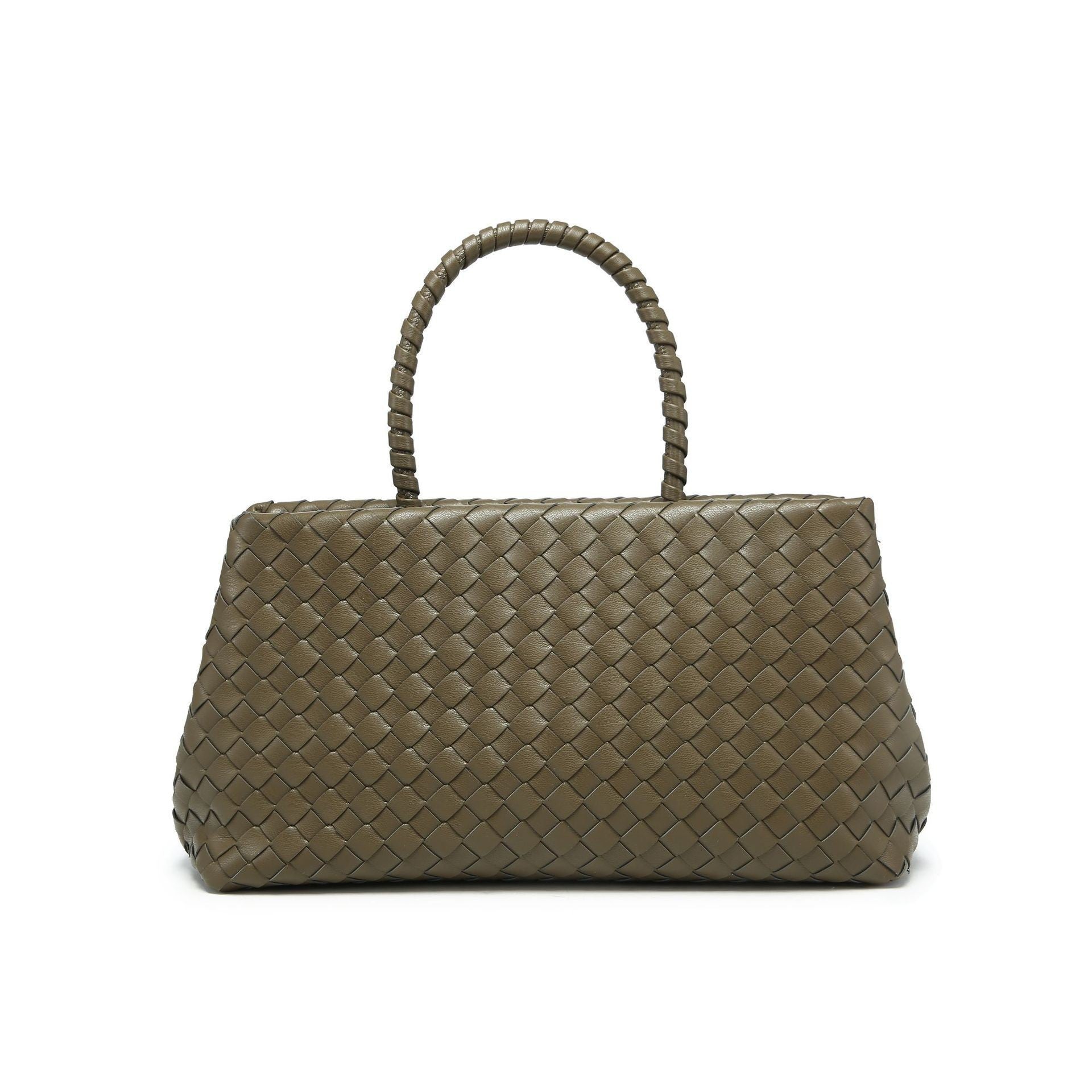 Aurette Woven Top Handle Bag CT46