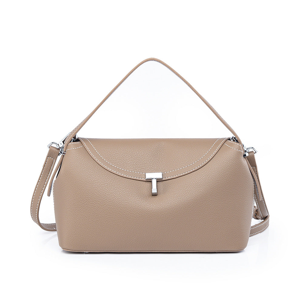 Camille Caramel Leather Handbag HB26