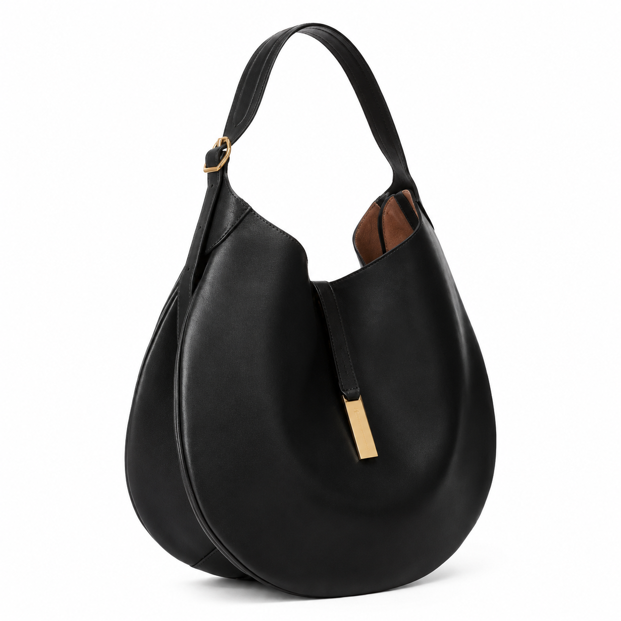 Camille Suede Hobo Shoulder Bag HB40