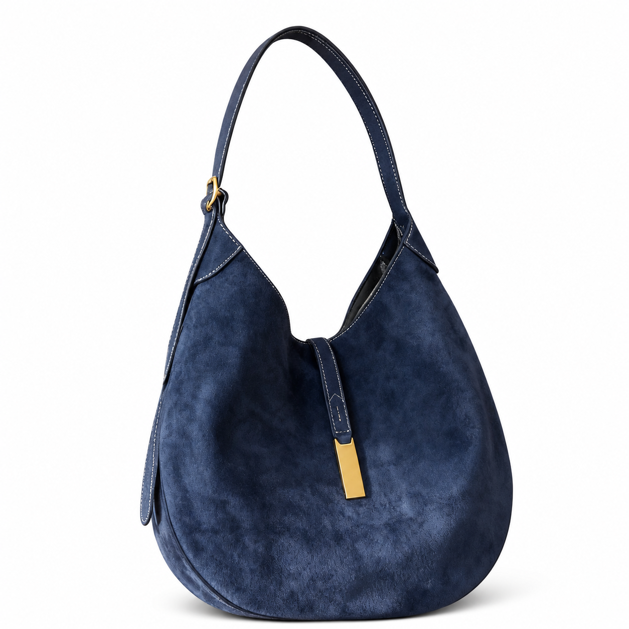 Camille Suede Hobo Shoulder Bag HB40