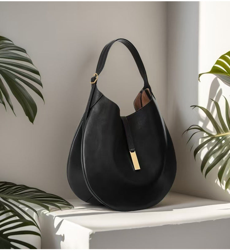 Camille Suede Hobo Shoulder Bag HB40