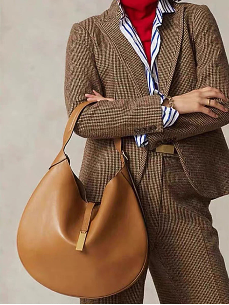 Camille Suede Hobo Shoulder Bag HB40