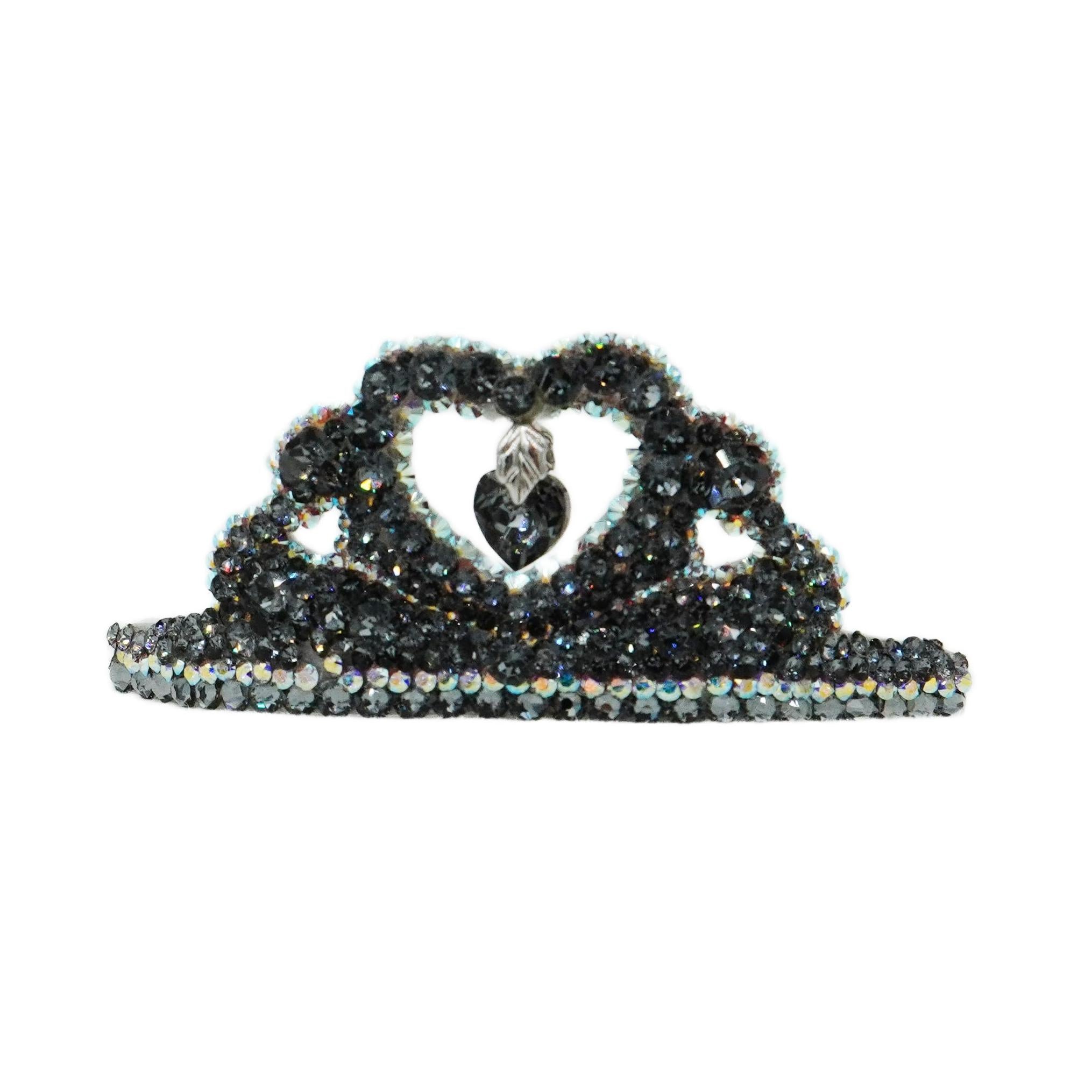 Lunapaw Black Swan Luxe Crystal Crown CRN15