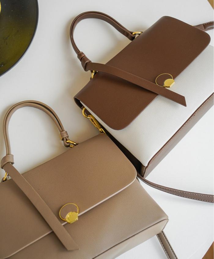 Elara Two-Tone Top Handle Bag CZ260