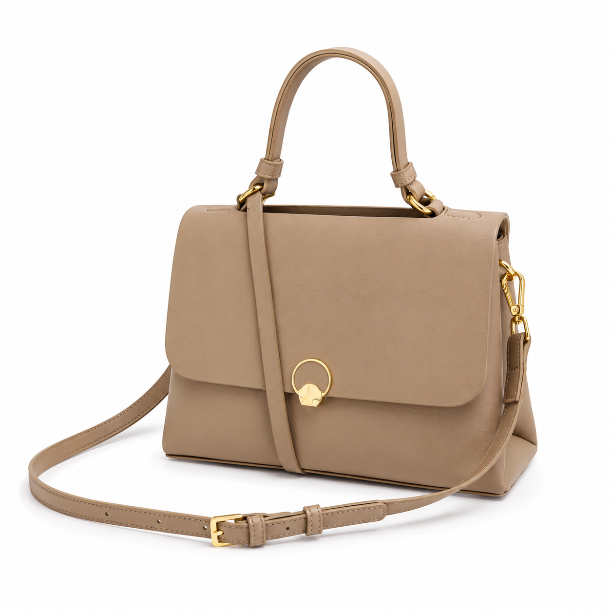 Elara Two-Tone Top Handle Bag CZ260