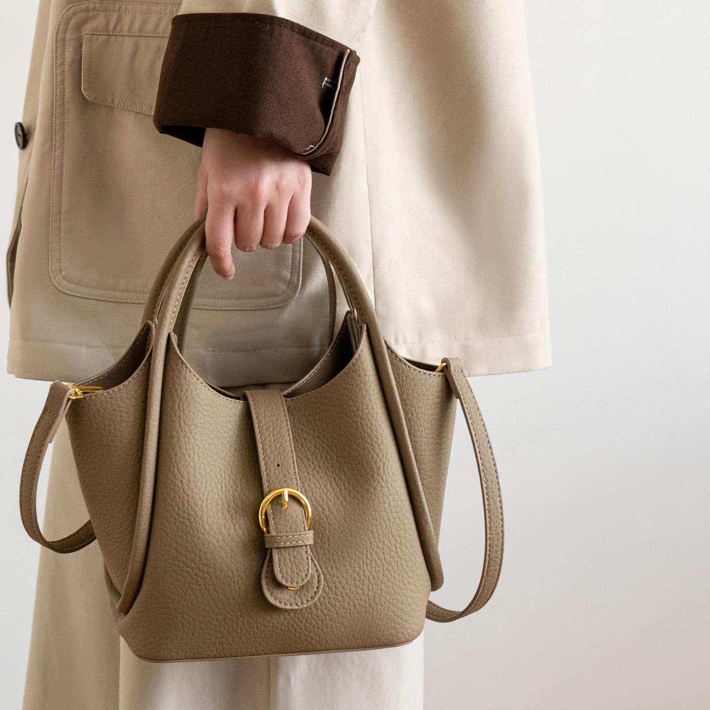 Éliane Pebbled Mini Tote Bag LP214