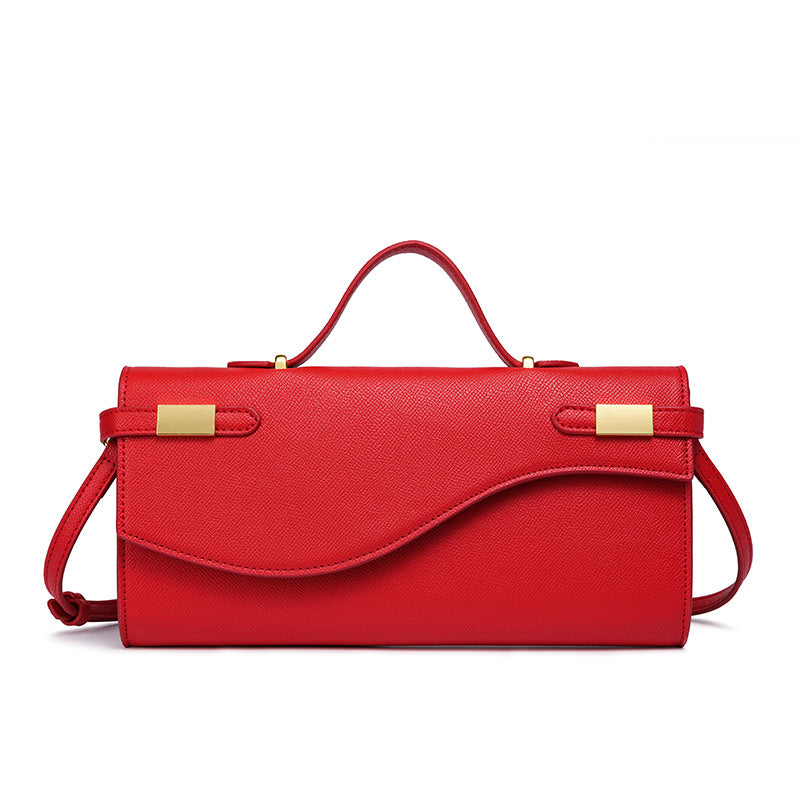 Élodie Cross-Grain Top Handle Bag MF245