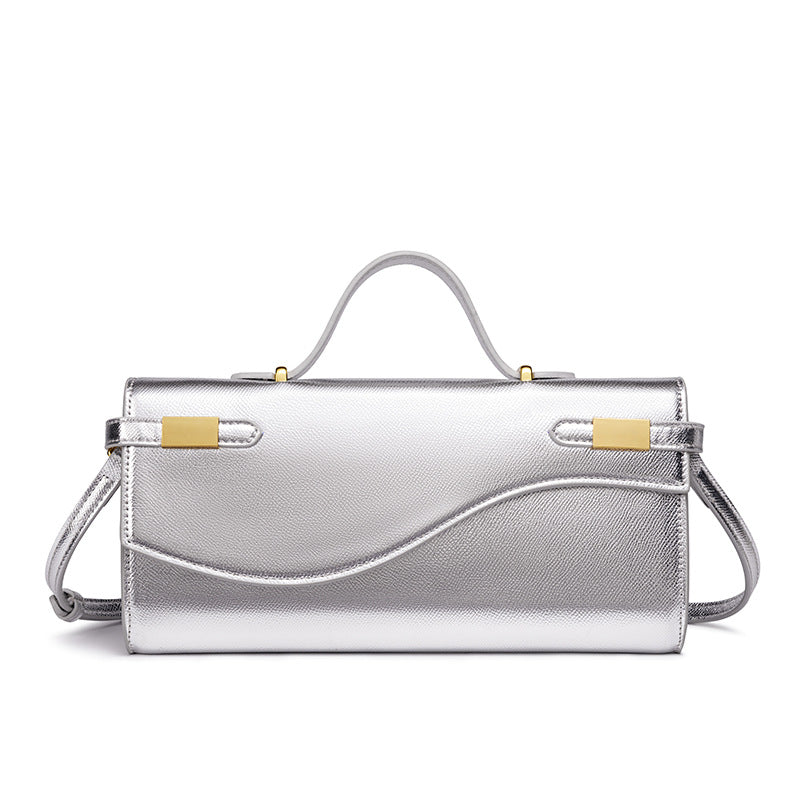 Élodie Cross-Grain Top Handle Bag MF245