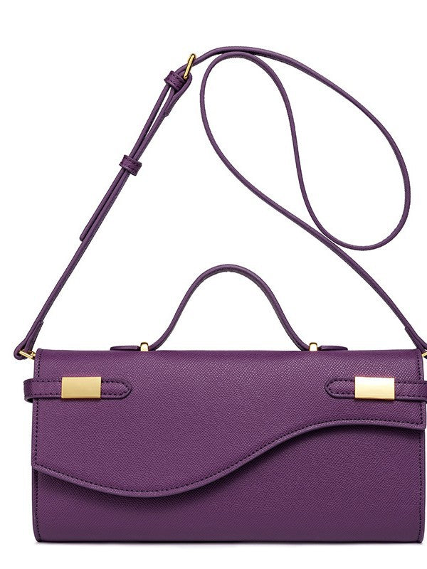 Élodie Cross-Grain Top Handle Bag MF245