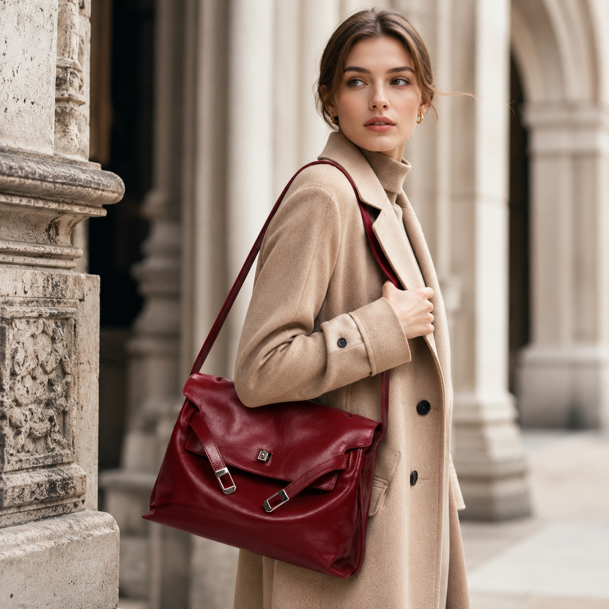 Embrace Duo-Tone Shoulder Bag MF287