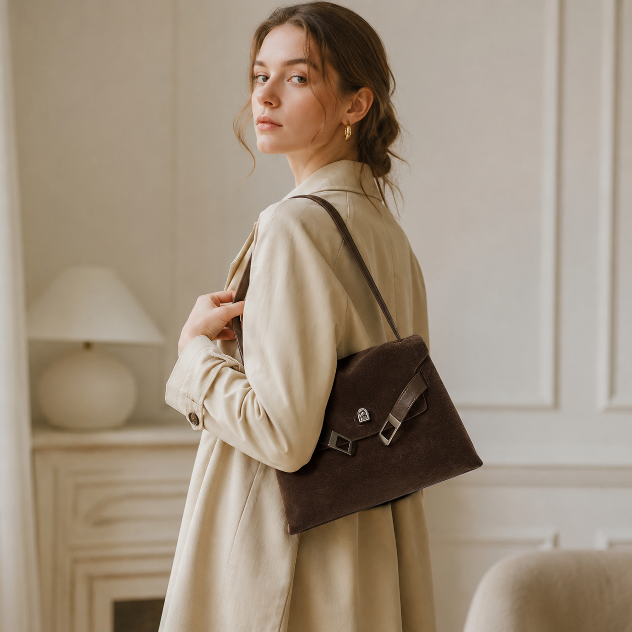 Embrace Duo-Tone Shoulder Bag MF287