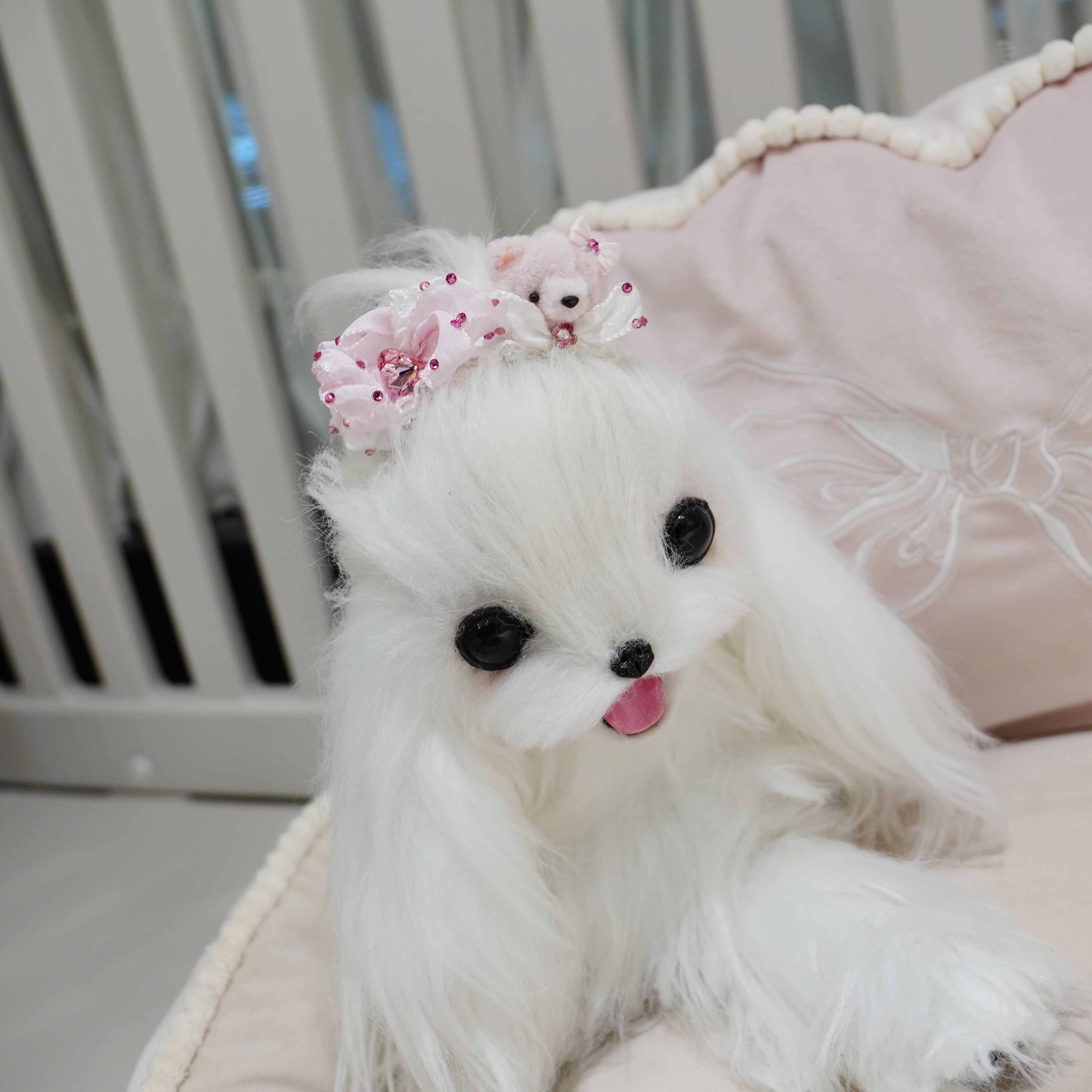 Lunapaw Heart & Teddy Bear Headband HB10