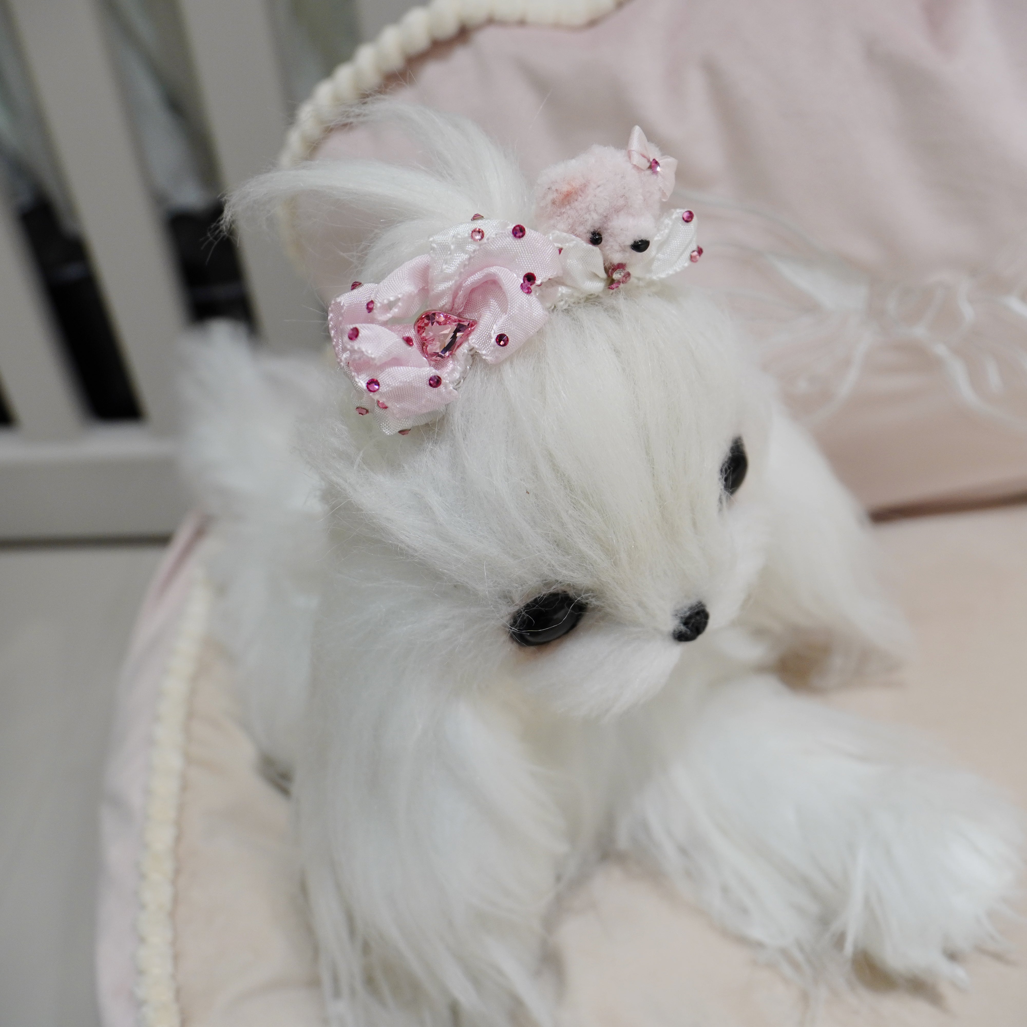 Lunapaw Heart & Teddy Bear Headband HB10