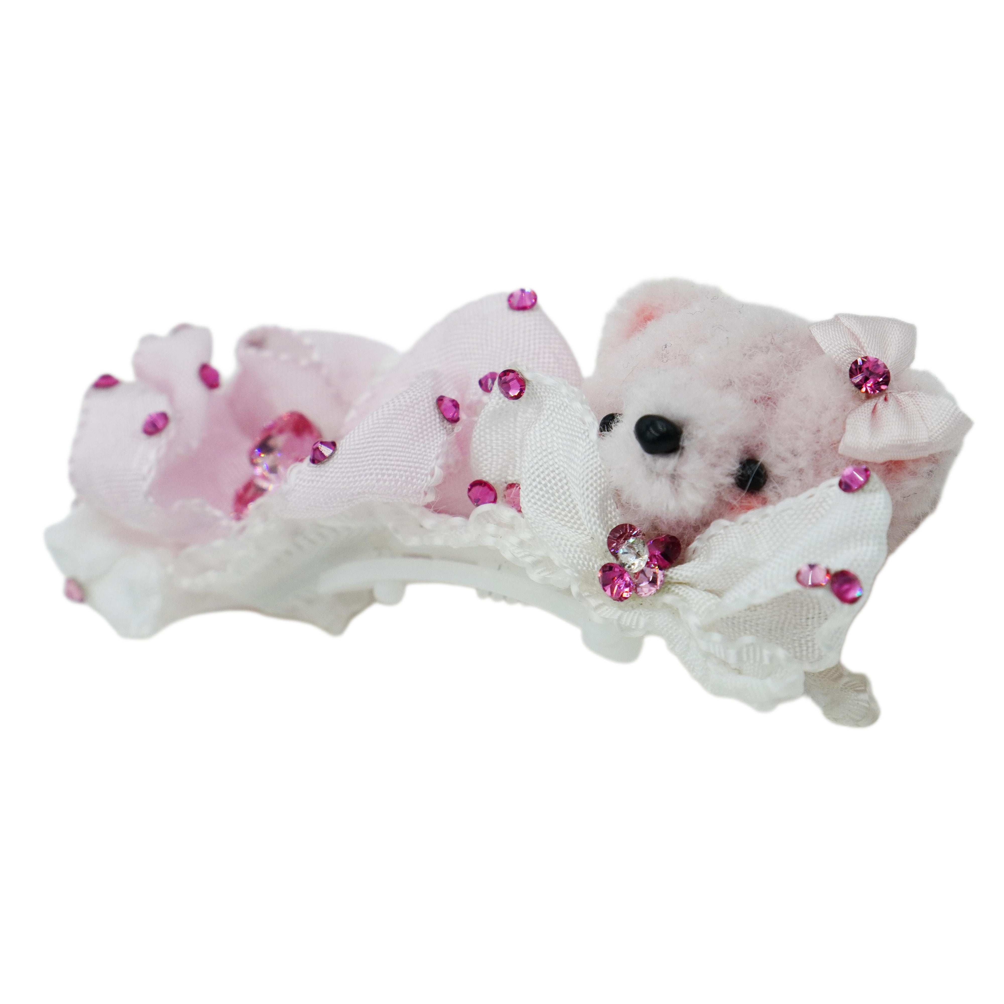 Lunapaw Heart & Teddy Bear Headband HB10