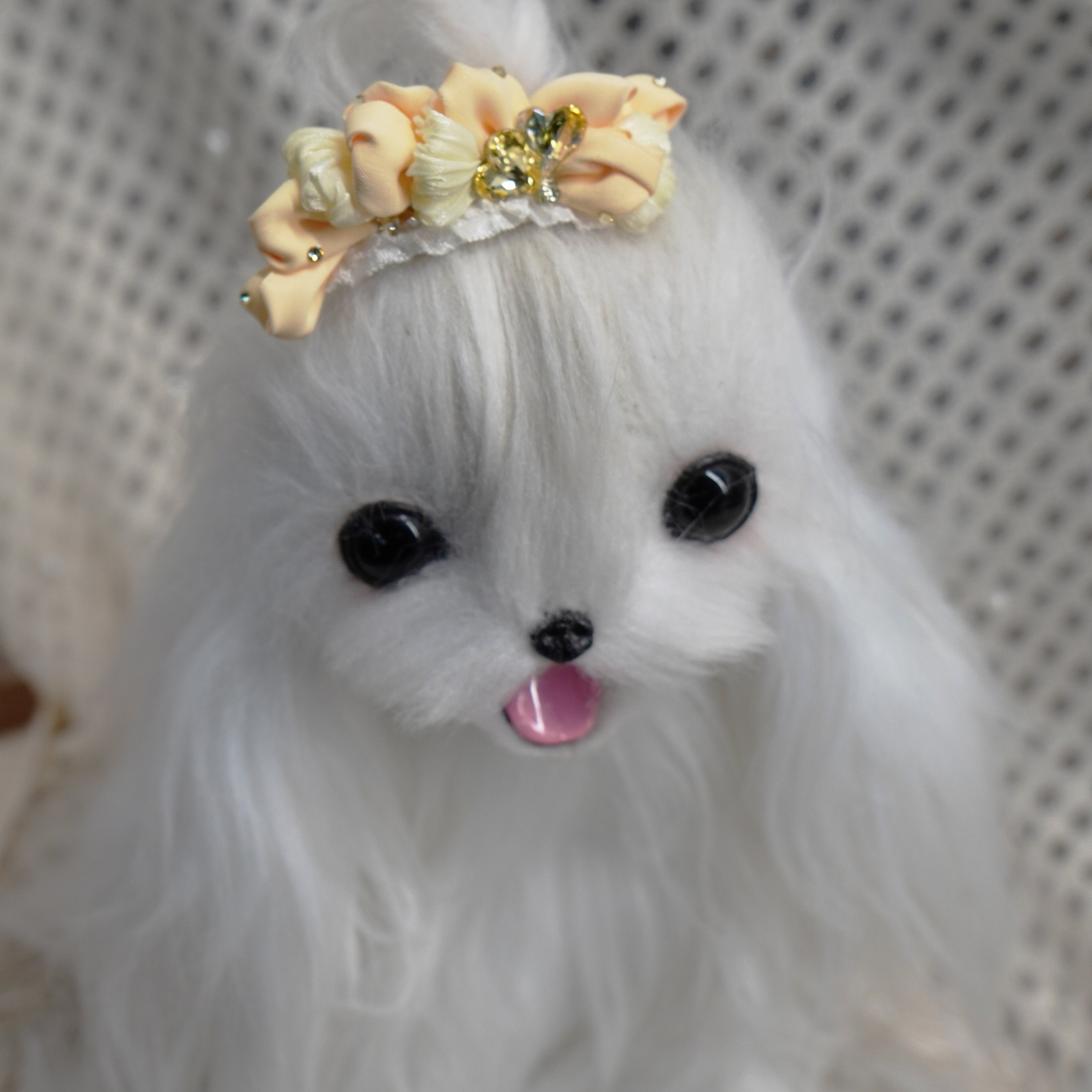 Lunapaw Milk Silk Bud Headband HB15