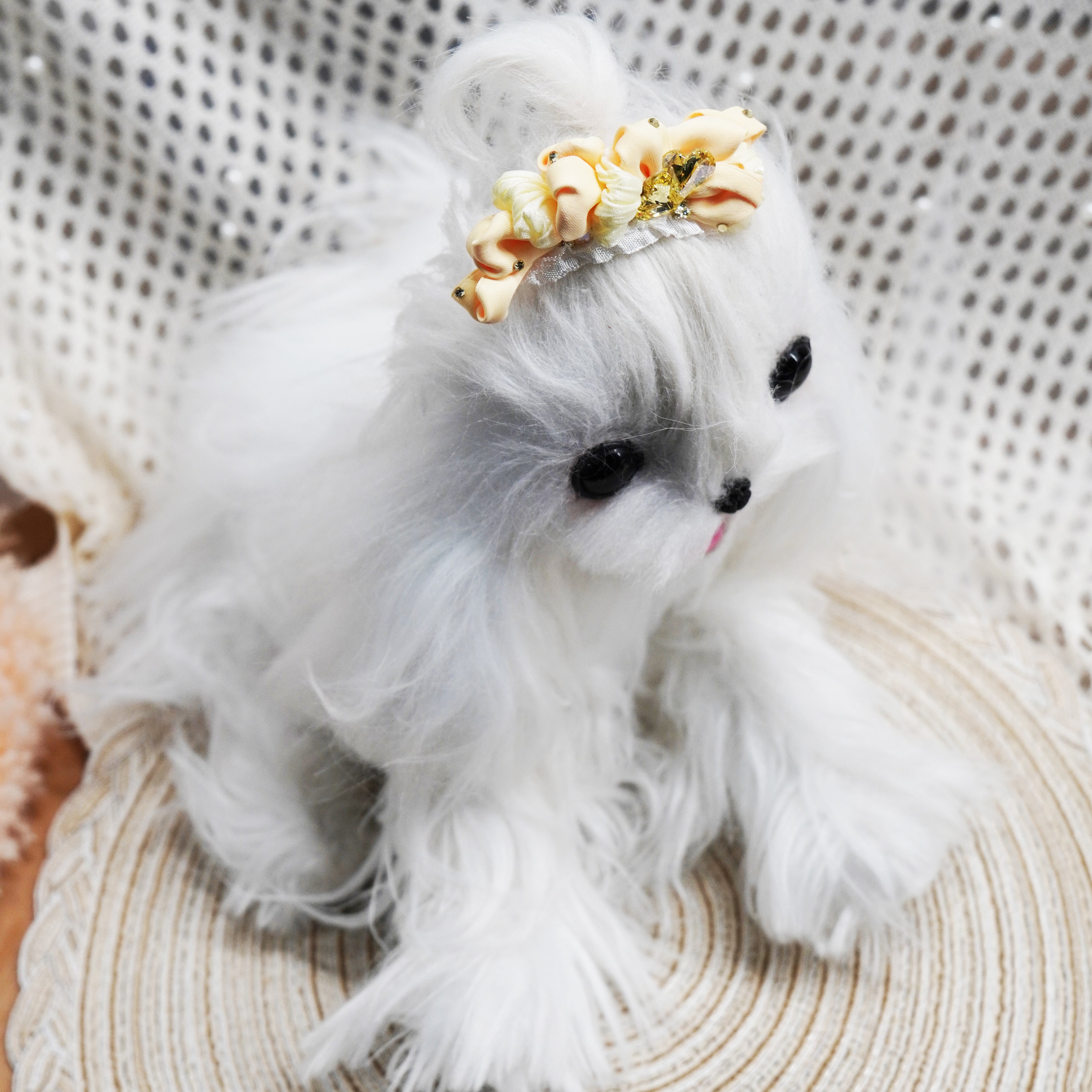 Lunapaw Milk Silk Bud Headband HB15