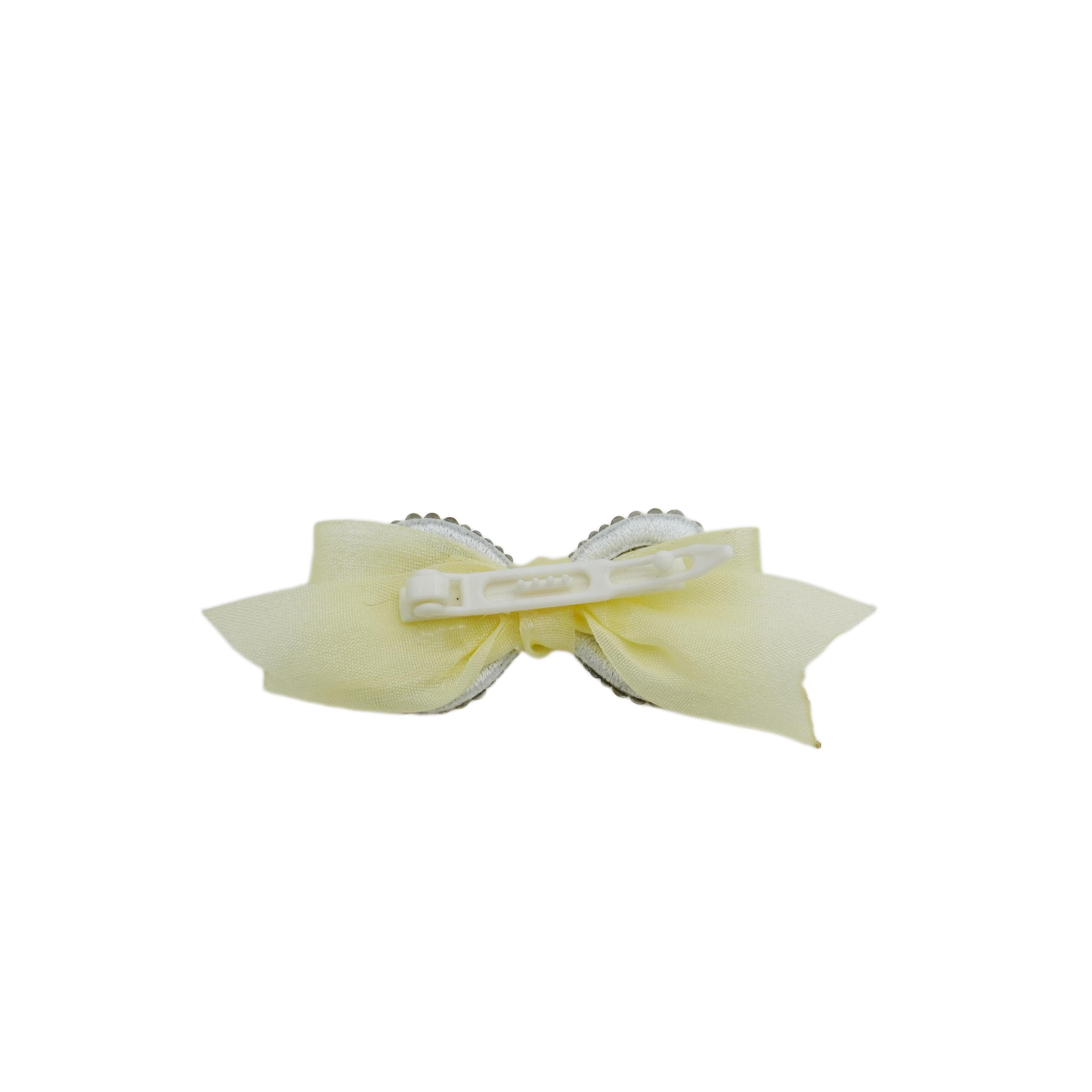 Lunapaw Elegant Ribbon & Luxury Crystal-Knot Fabric Top Clip TP2015