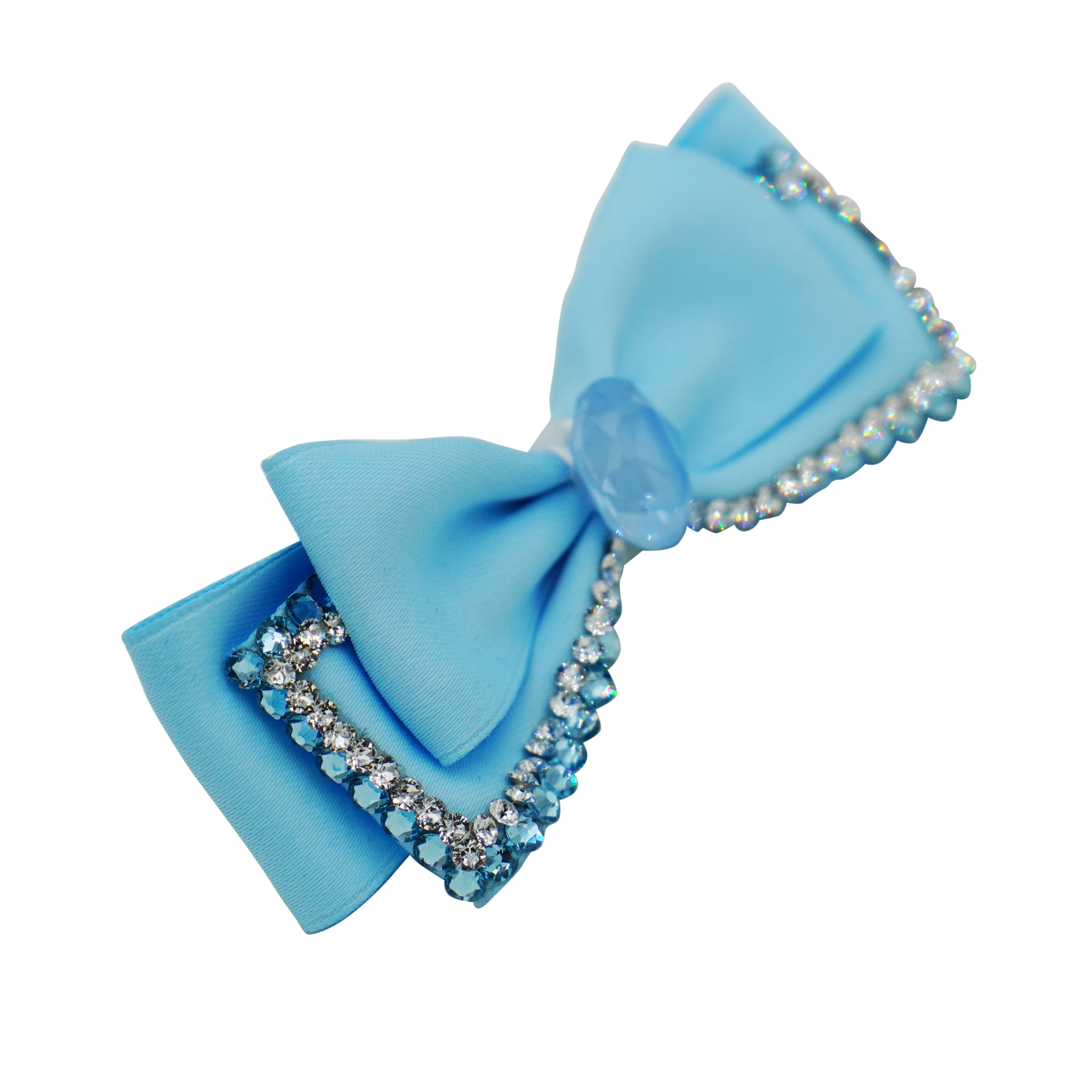 Lunapaw Fabric Bow Top Clip TP2010