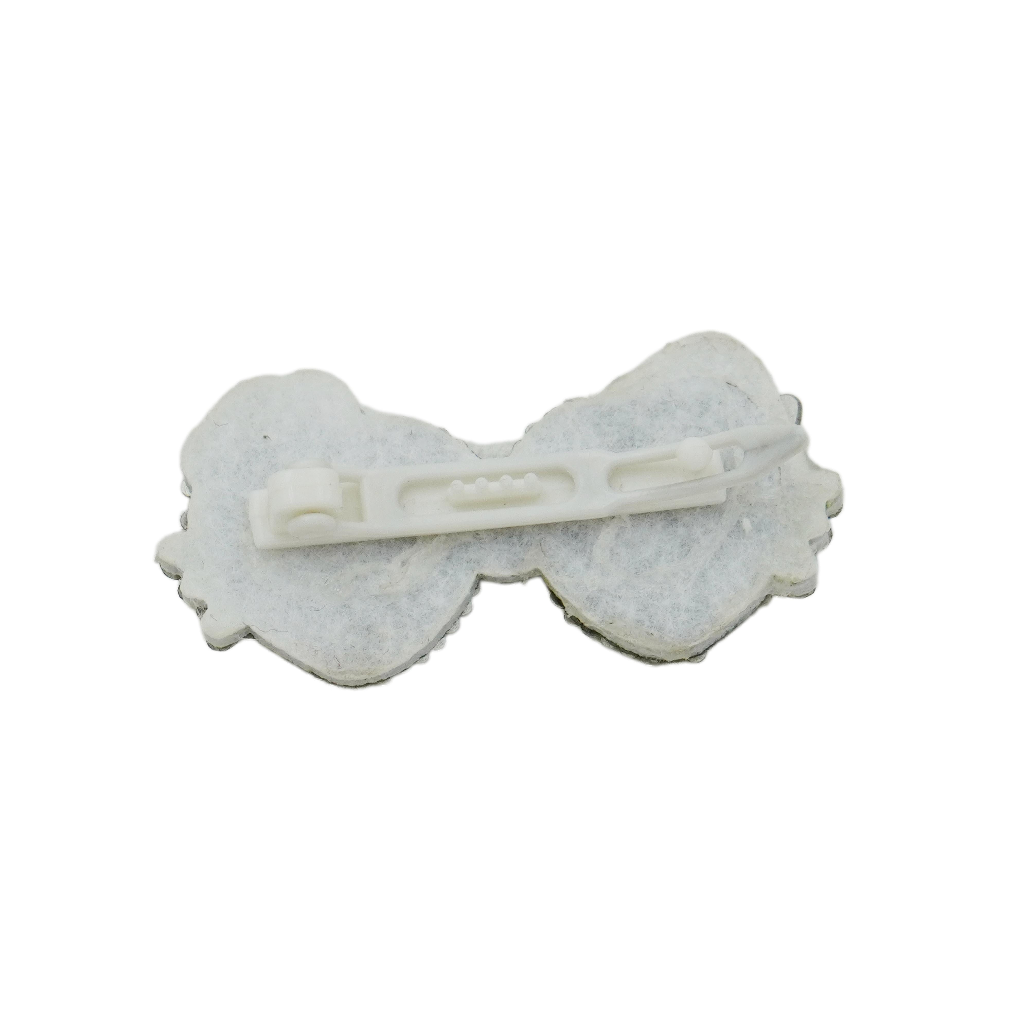 Lunapaw Heart Bow Sunglasses Luxury Crystal Top Clip TP26