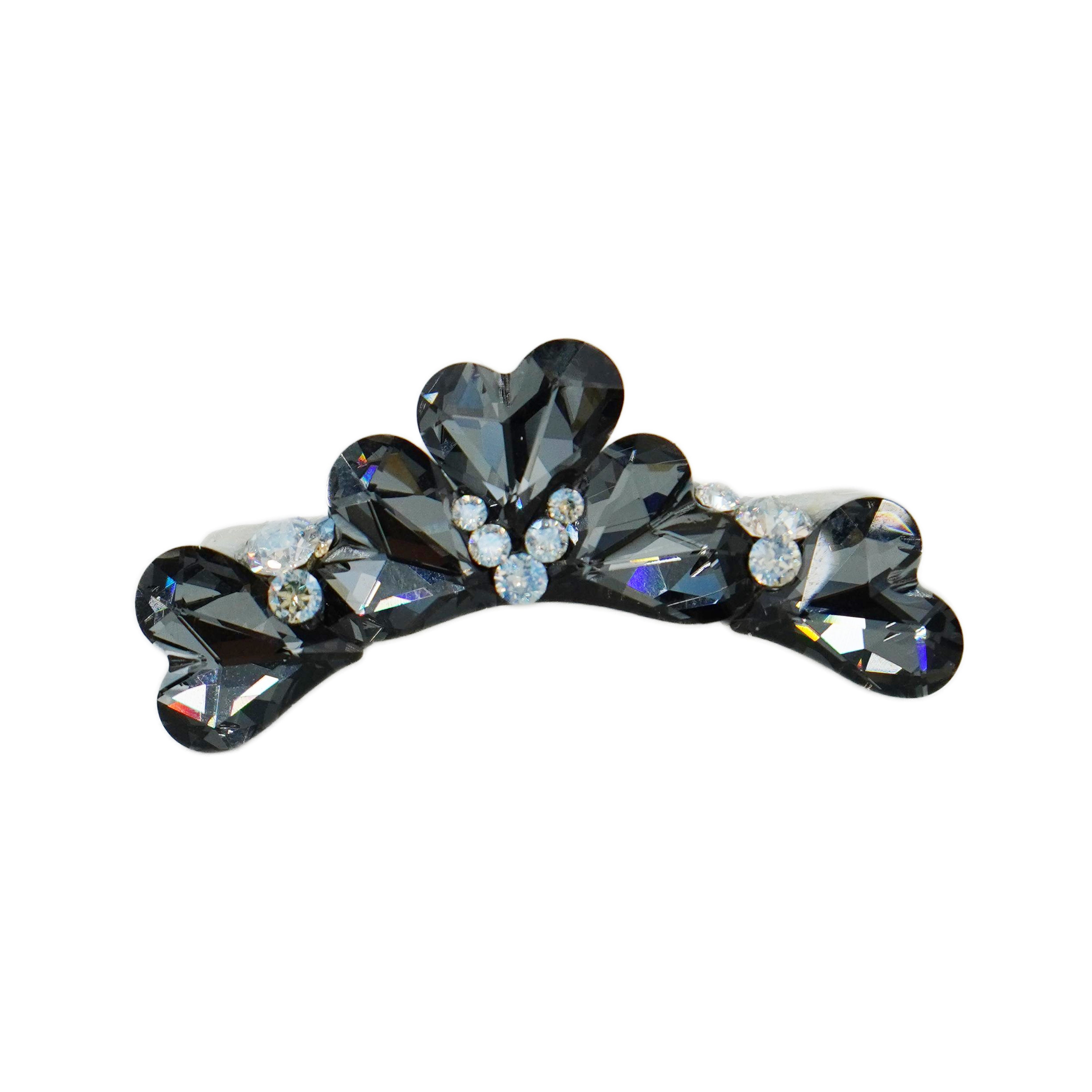 Lunapaw Heart Luxury Crystal Crown CRN20