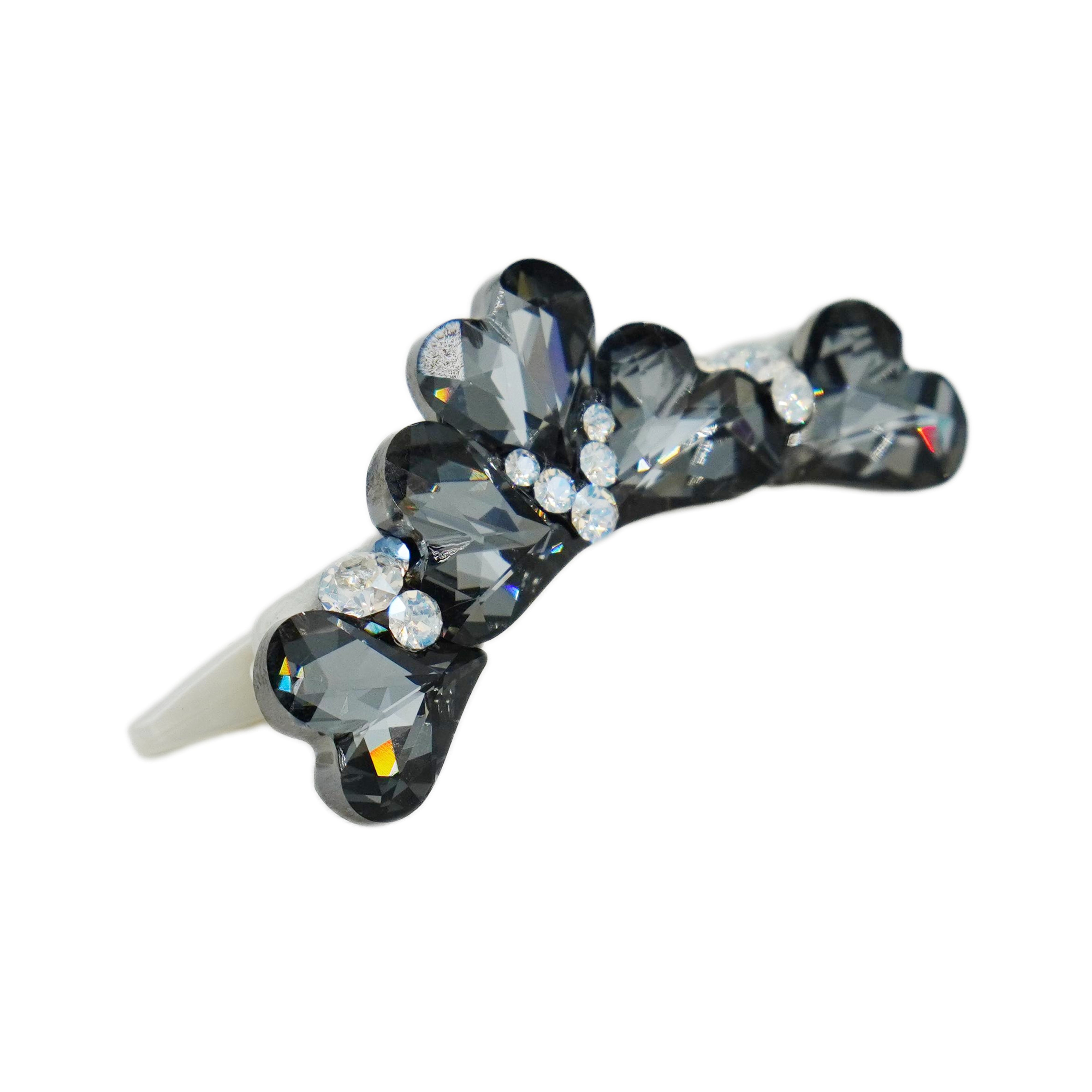 Lunapaw Heart Luxury Crystal Crown CRN20