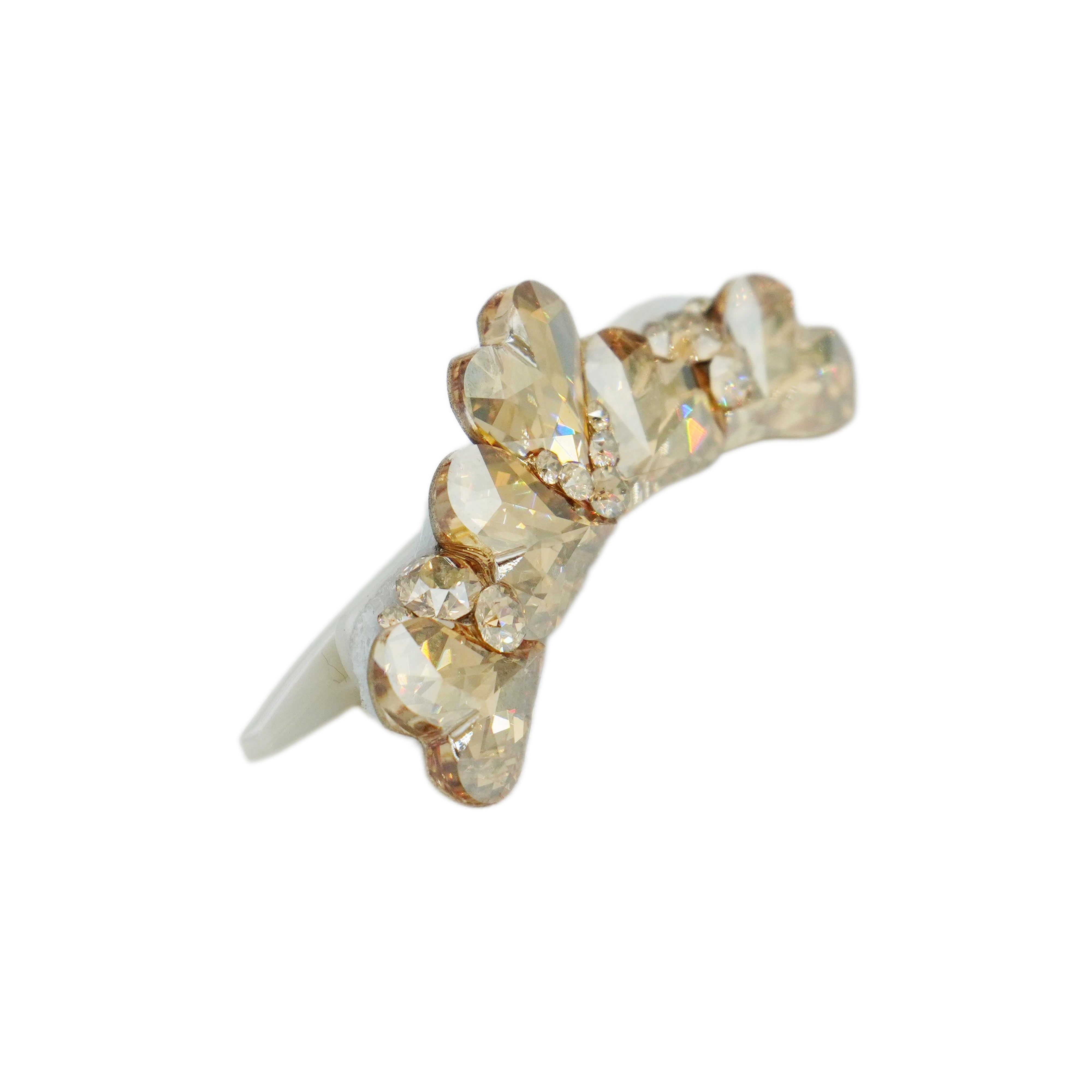 Lunapaw Heart Luxury Crystal Crown CRN20