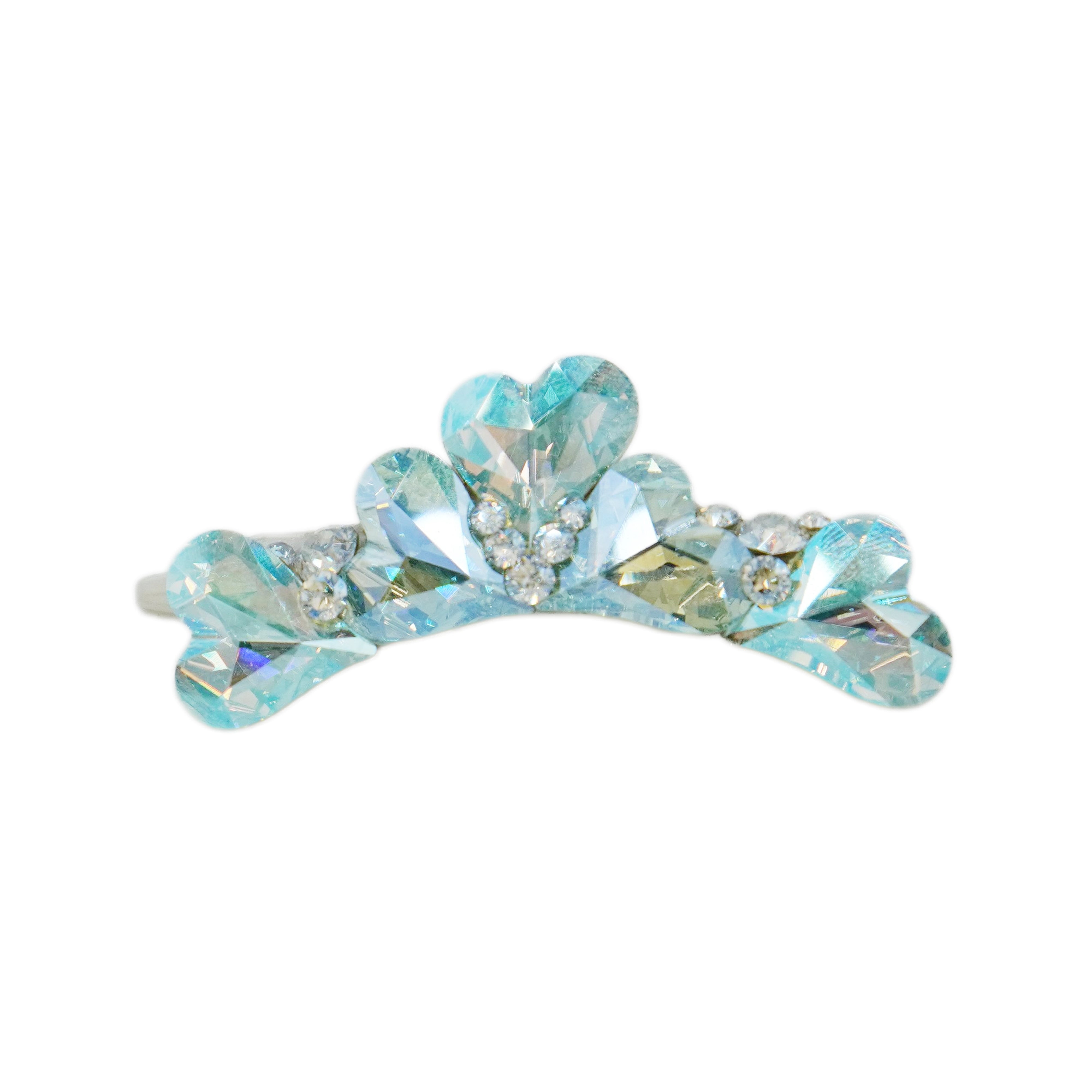 Lunapaw Heart Luxury Crystal Crown CRN20
