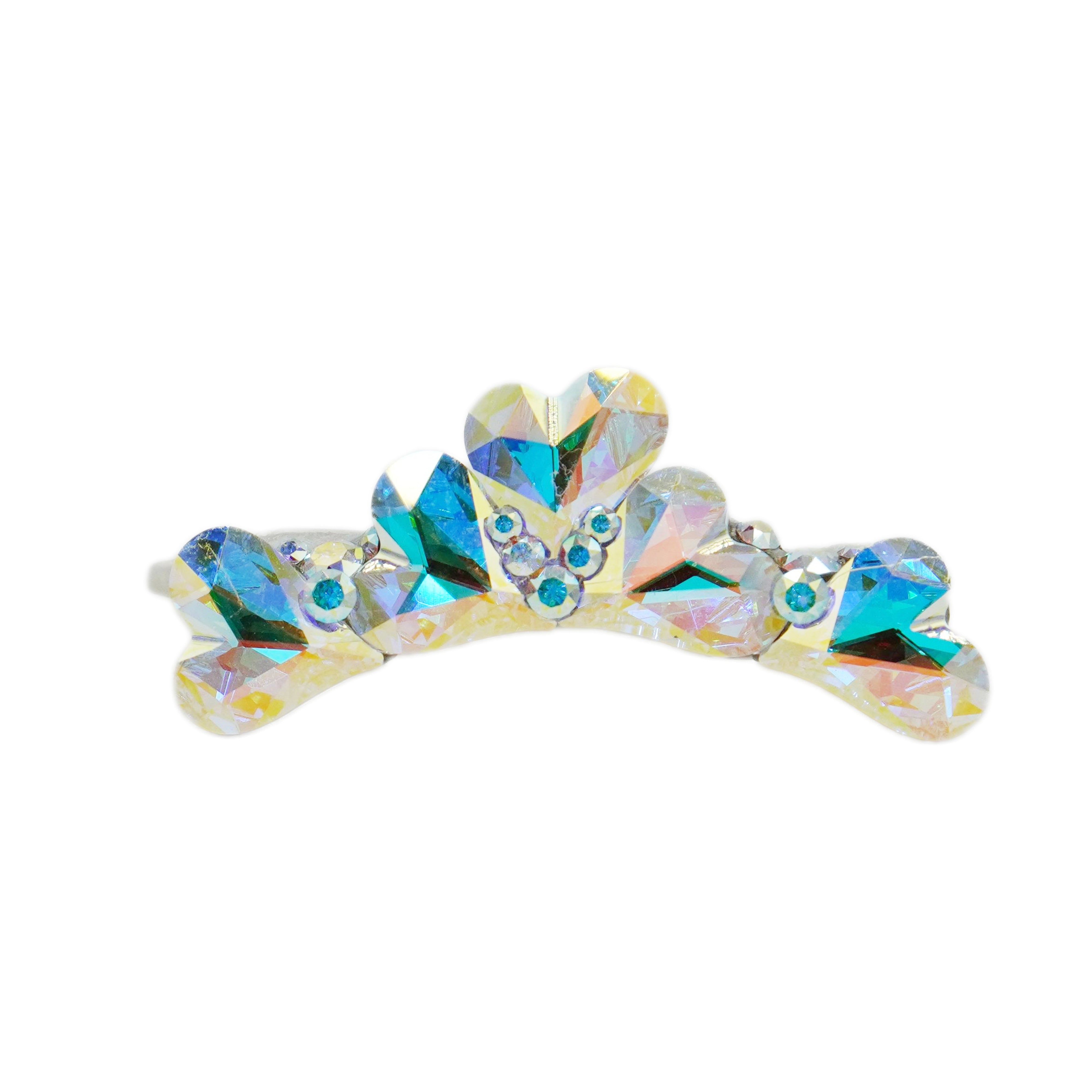 Lunapaw Heart Luxury Crystal Crown CRN20