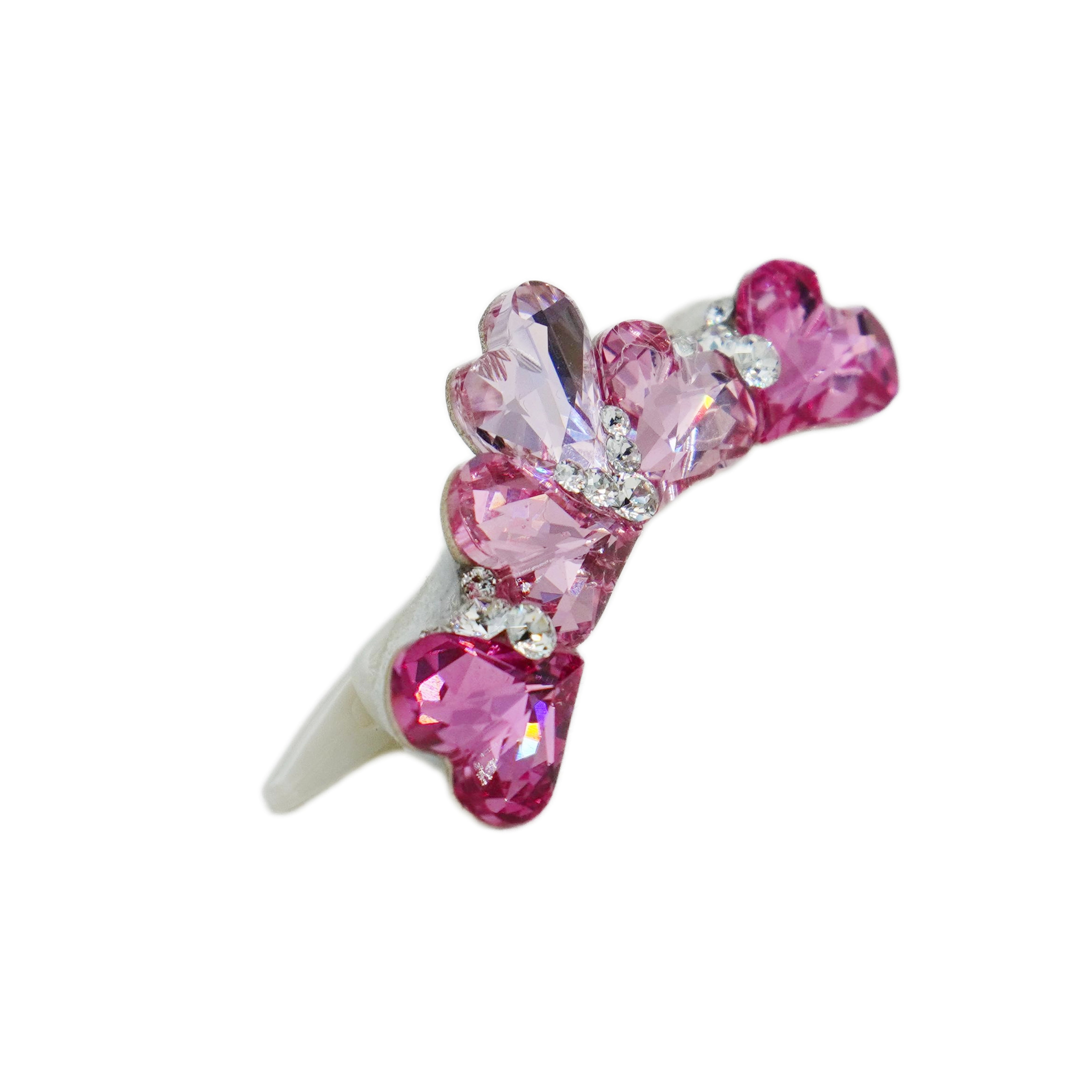 Lunapaw Heart Luxury Crystal Crown CRN20