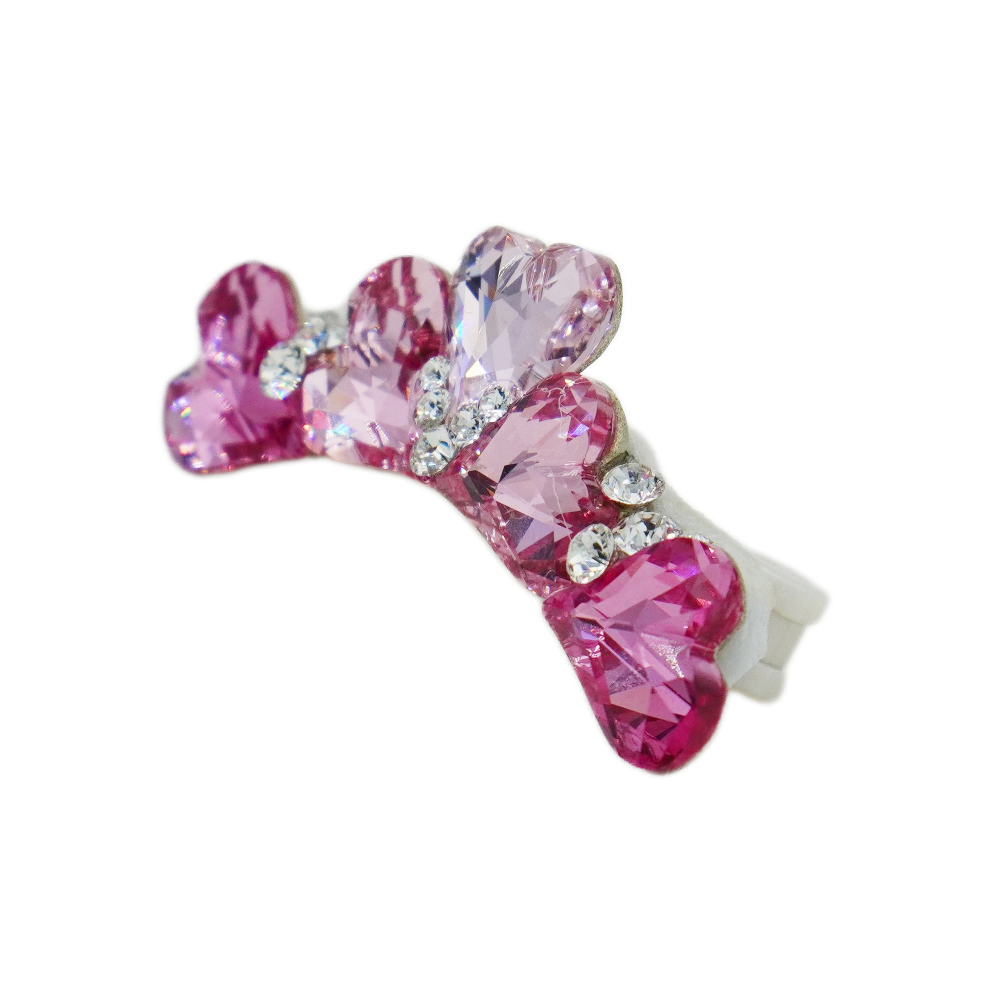 Lunapaw Heart Luxury Crystal Crown CRN20