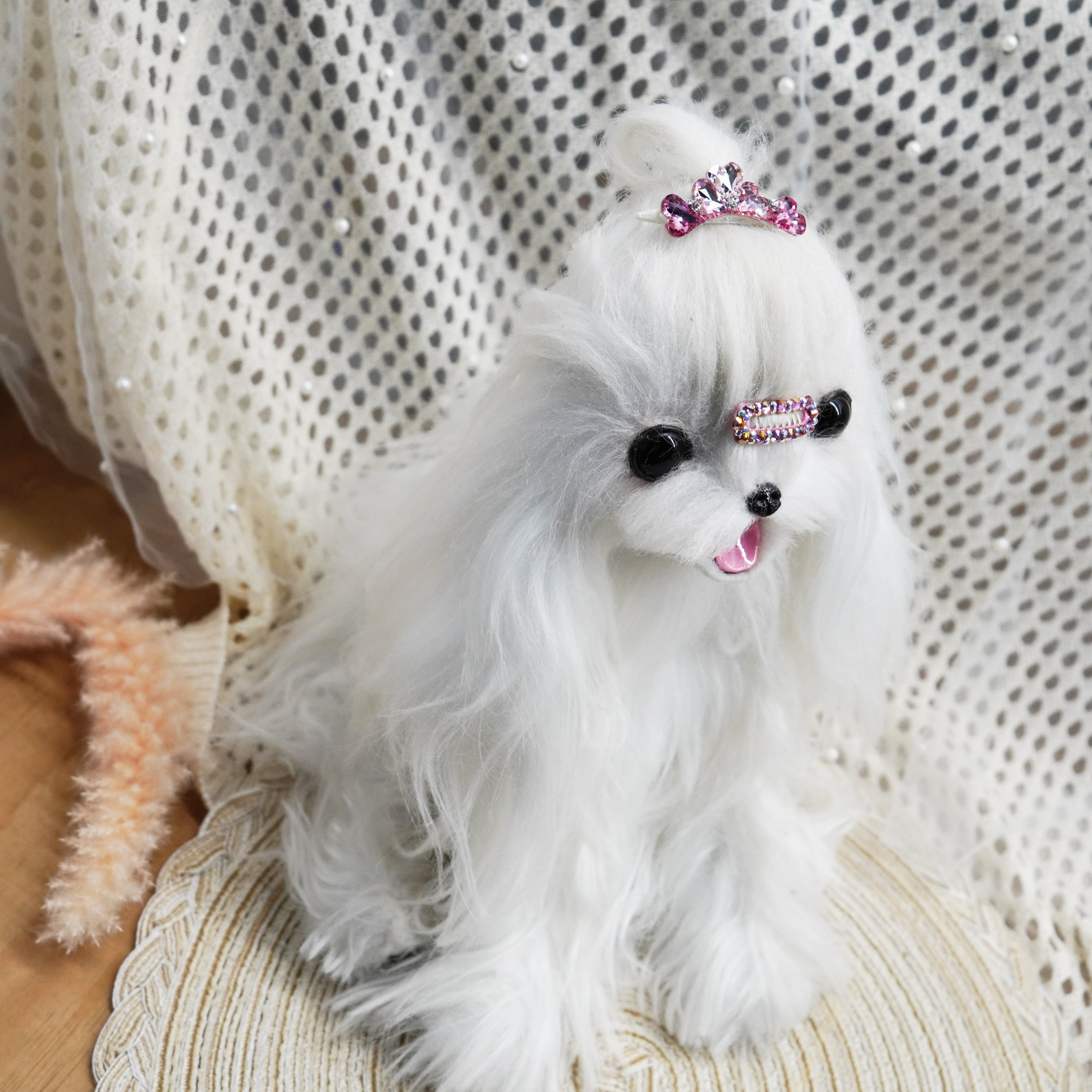 Lunapaw Heart Luxury Crystal Crown CRN20