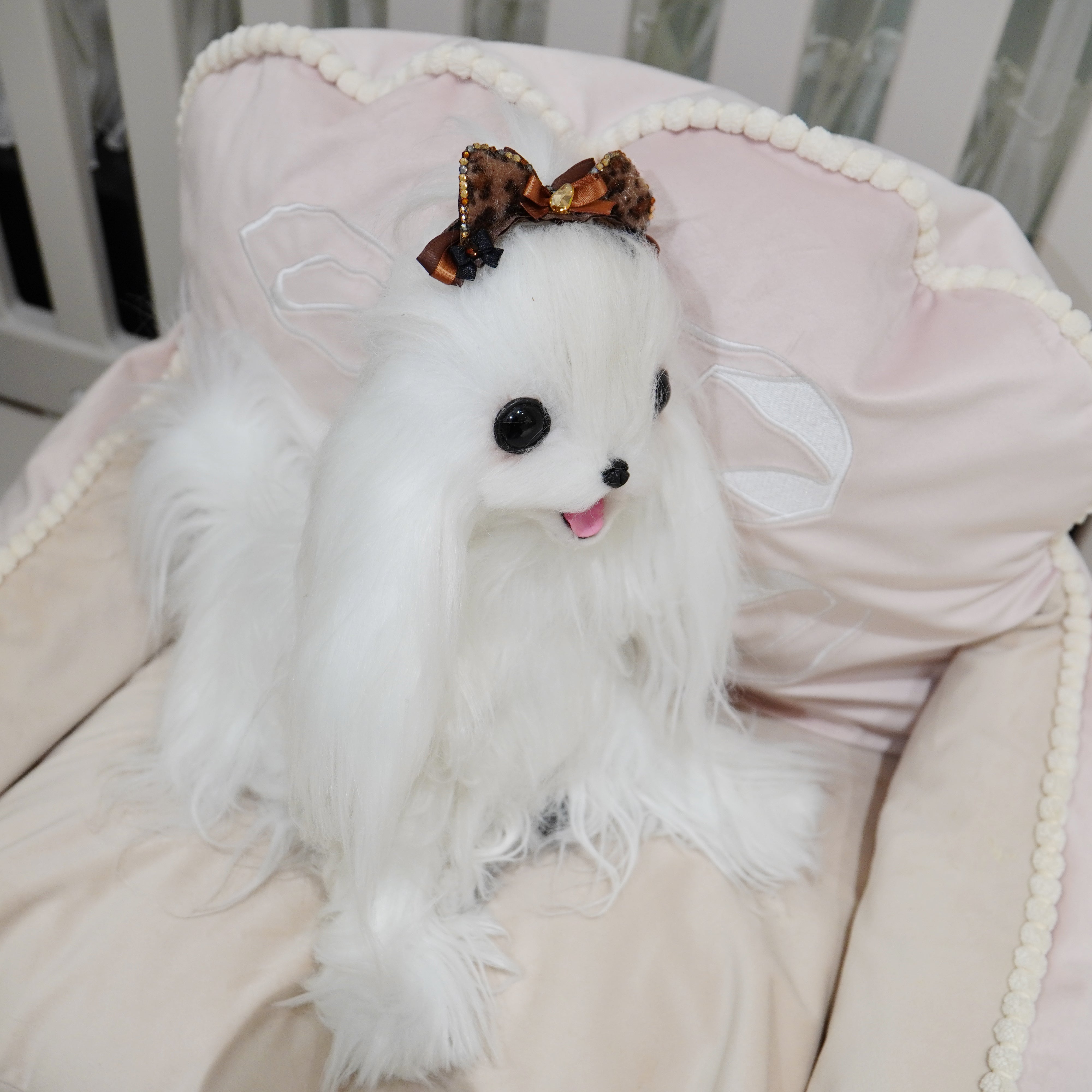 Lunapaw Leopard Cat Ear Fabric Headband HB30