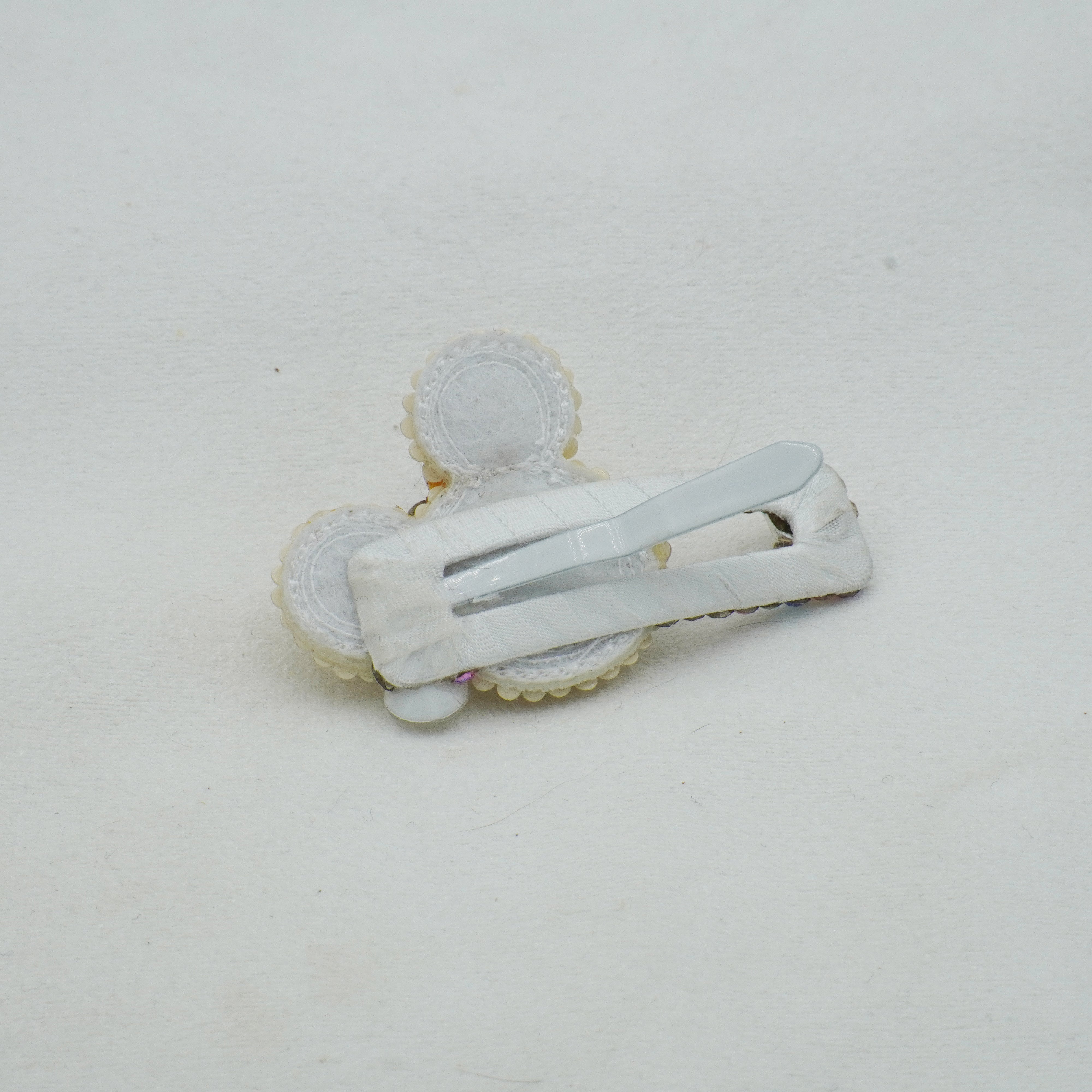 Lunapaw Mocha Bead Minnie Square Luxury Crystal Top Clip TP23