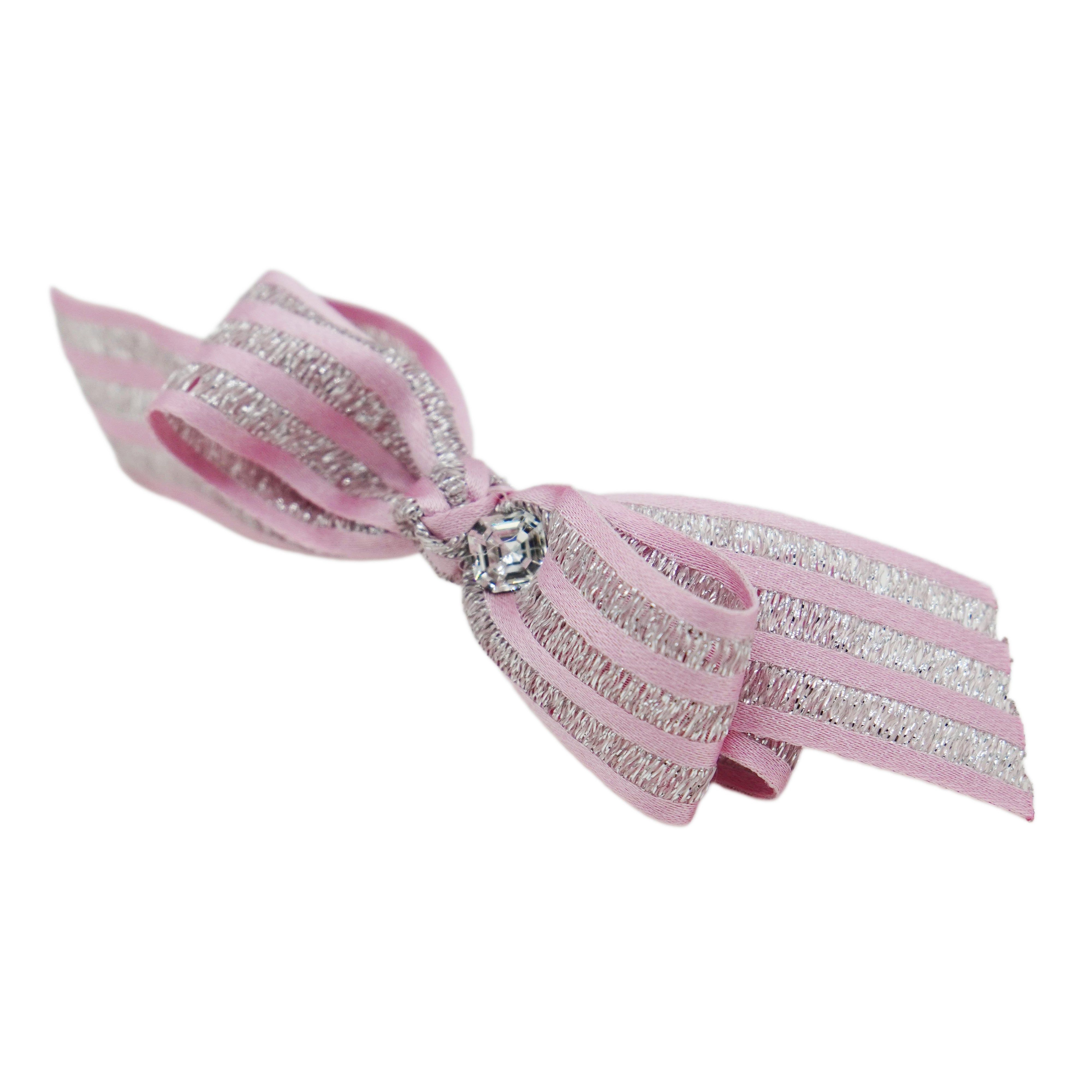 Lunapaw Satin Ribbon – Airy Flutter Bow Fabric Top Clip TP2016