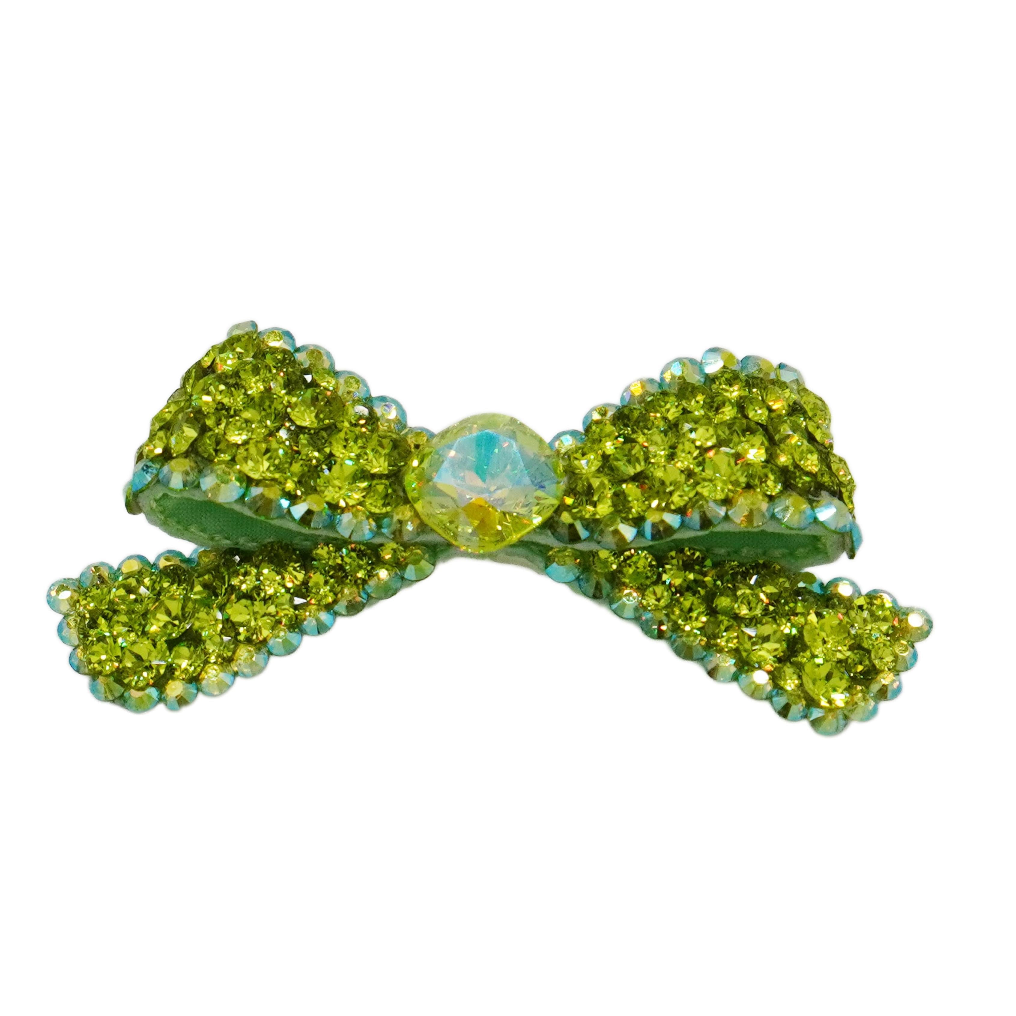 Lunapaw Sculpted 3D Layered Ribbon-Tail Luxury Crystal Top Clip TP32